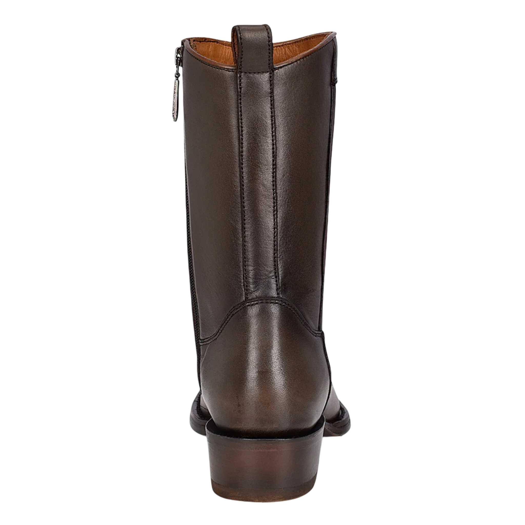 Cuadra MN Ostrich Leg Narrow Square Toe Boot 1J2KPT Brown