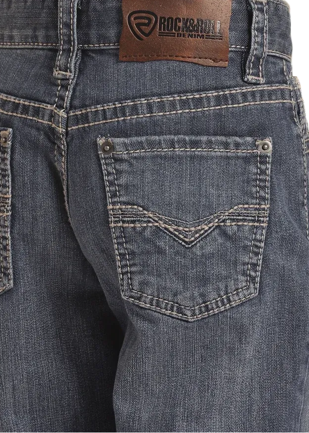 Rock & Roll Kids Regular Fit Top-Stitching Bootcut Jeans BB_3482
