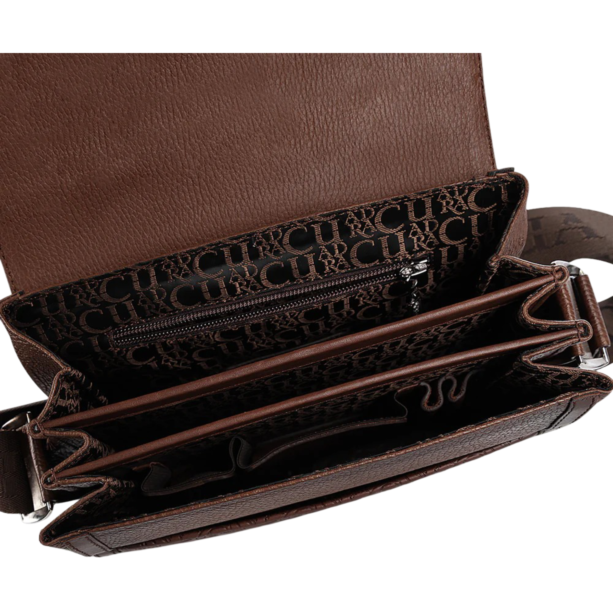 Cuadra Men Camian Stamp Bag BOC23FC Honey
