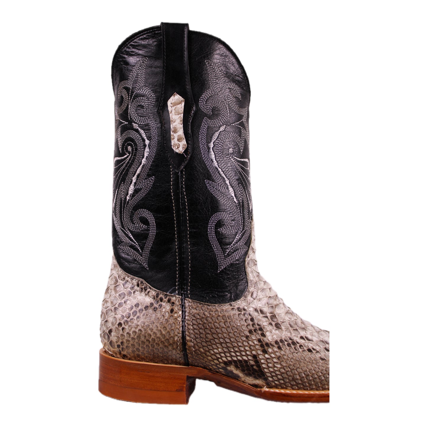 Diligencia Natural Exotic Leather Boot