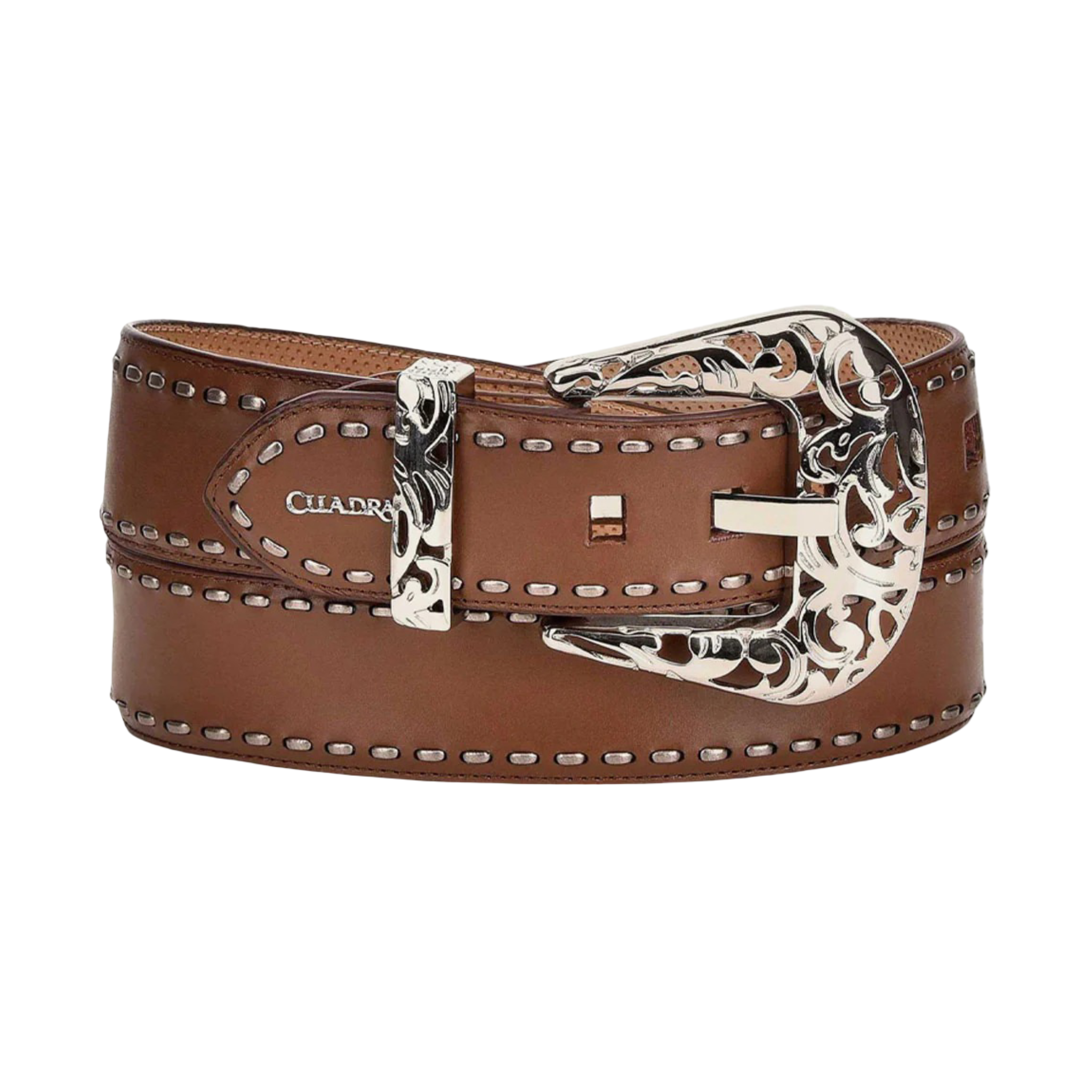 Cuadra WMN Handwoven Leather Belt CD974RS Honey