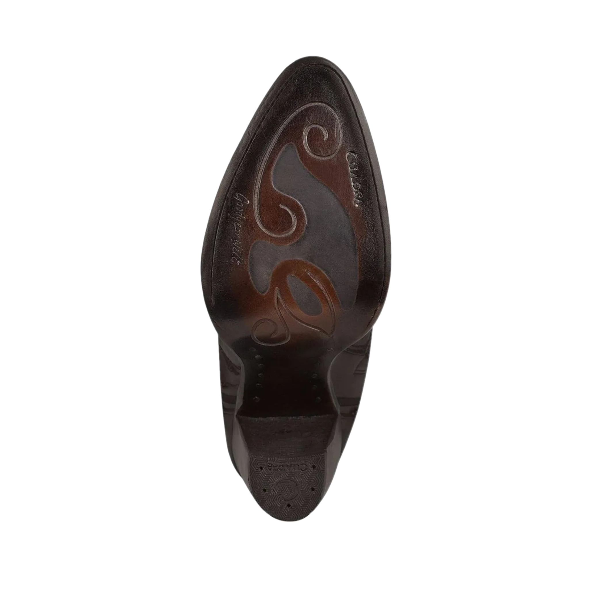Cuadra WMN Embroidered Knee-High Boot 3F82RS Chocolate