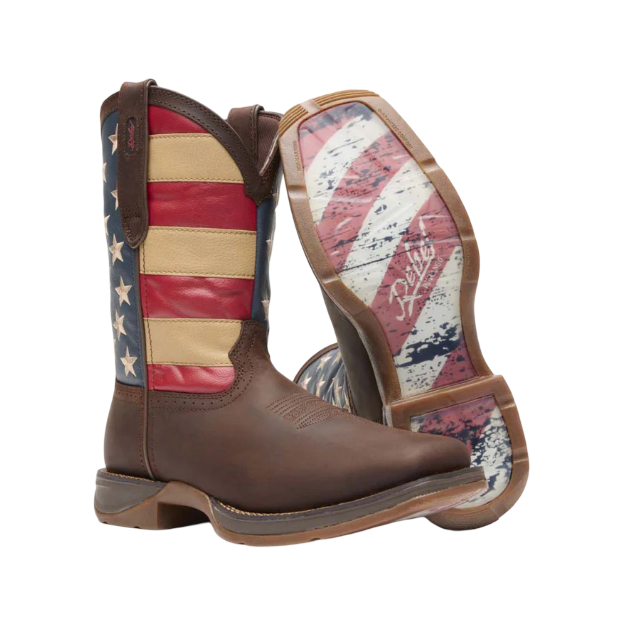 Durango MN Rebel Patriotic Western Flag Boot DB5554