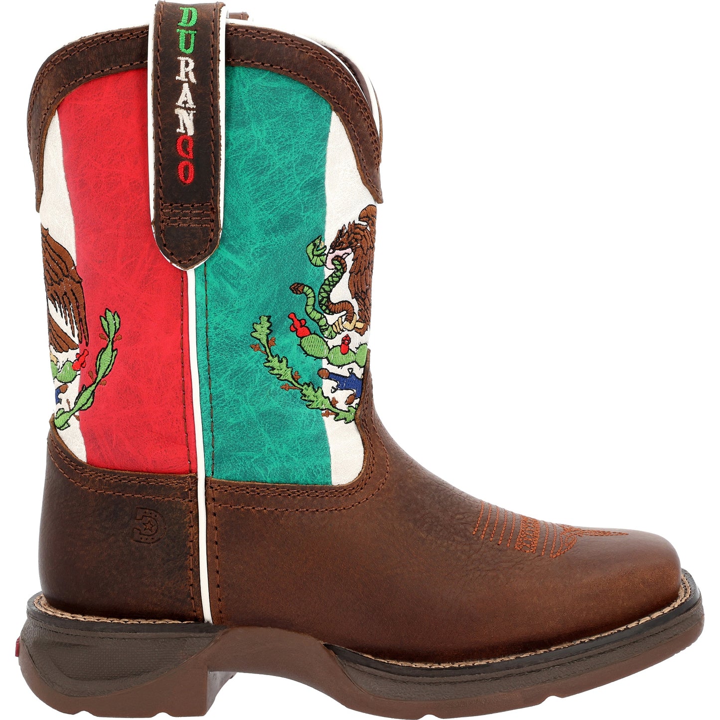 DURANGO BIG KID'S MEXICAN FLAG WESTERN BOOT