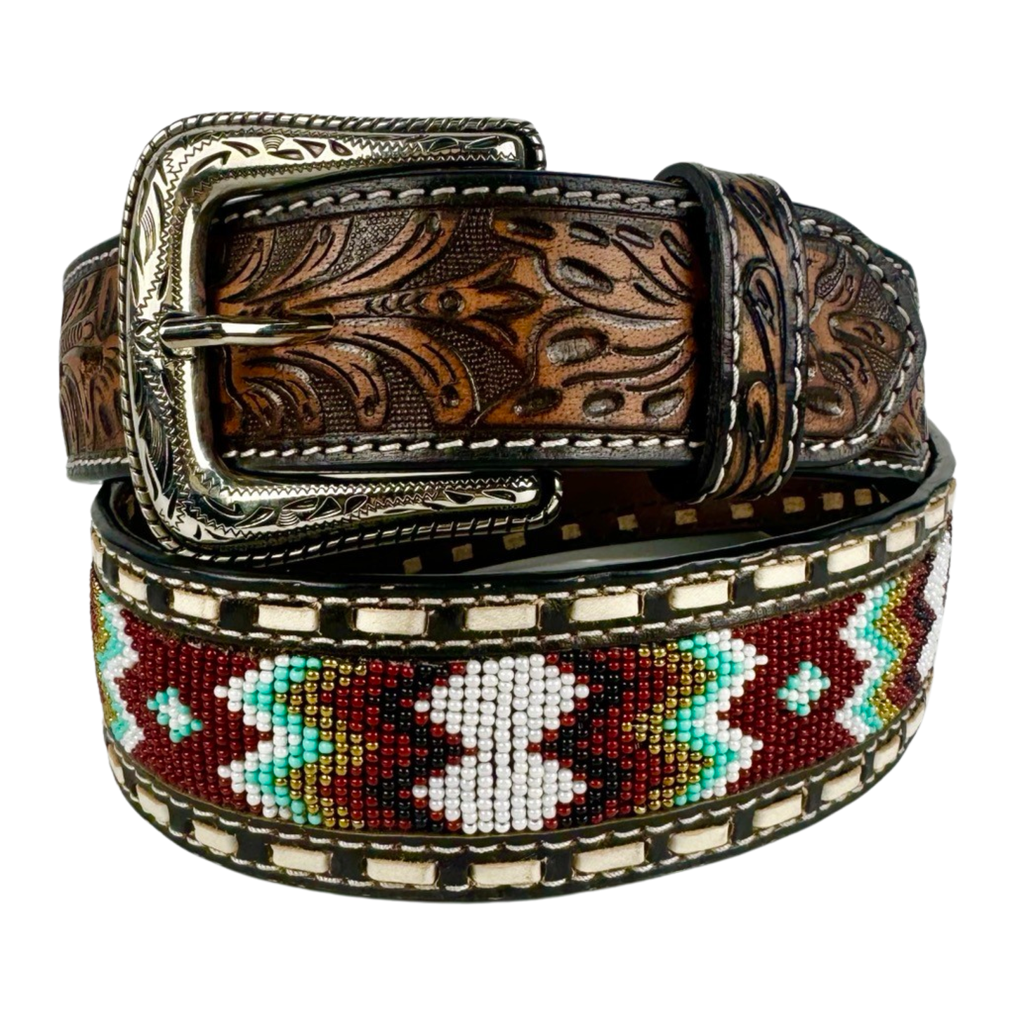 Ariat Leather Handtooled Belt