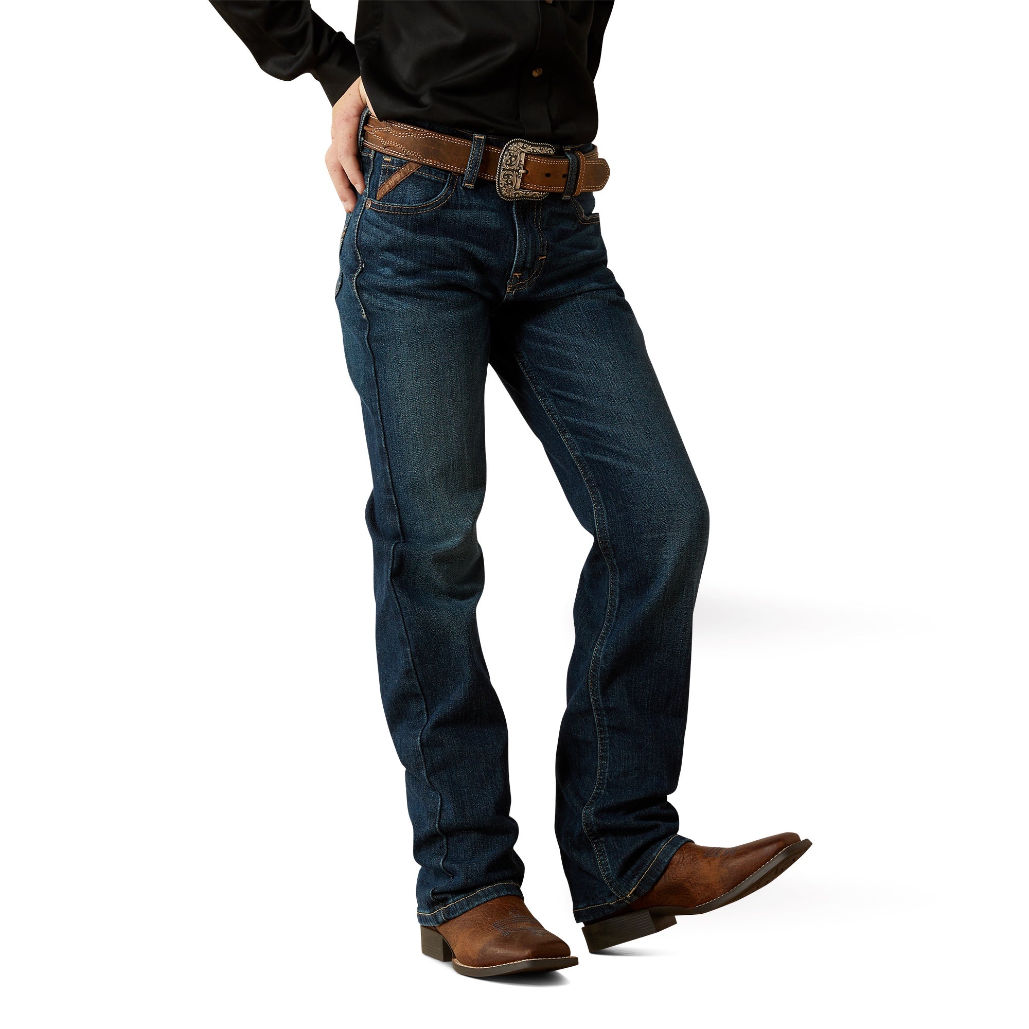 Ariat Boys B4 Relaxed Stretch Legacy Boot Cut 10027675 Jean