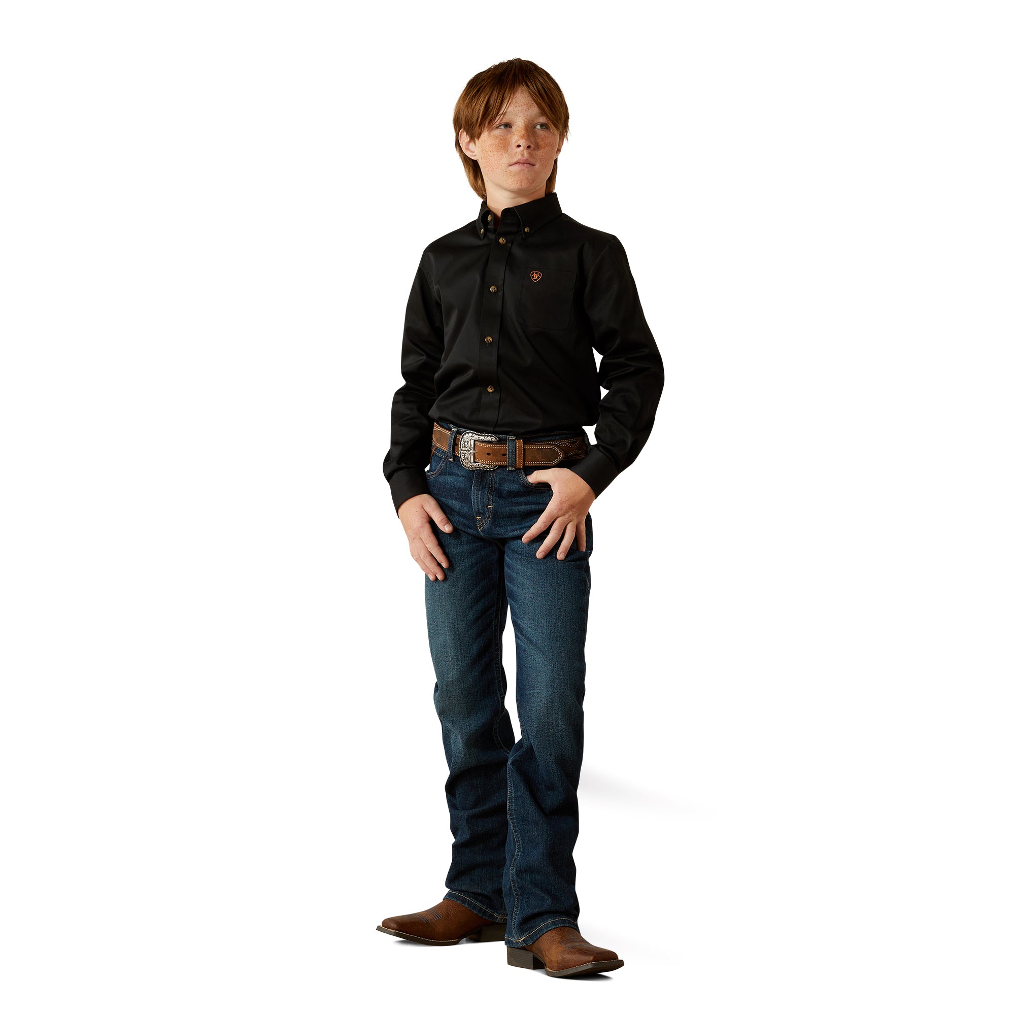 Ariat Boys B4 Relaxed Stretch Legacy Boot Cut 10027675 Jean