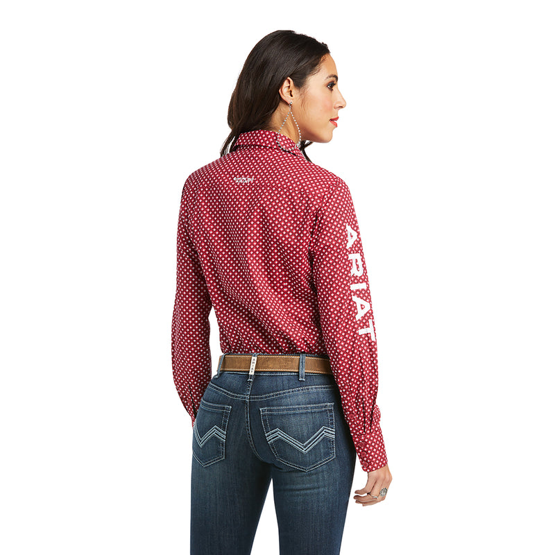 Ariat WMN Red Shirt 10037433