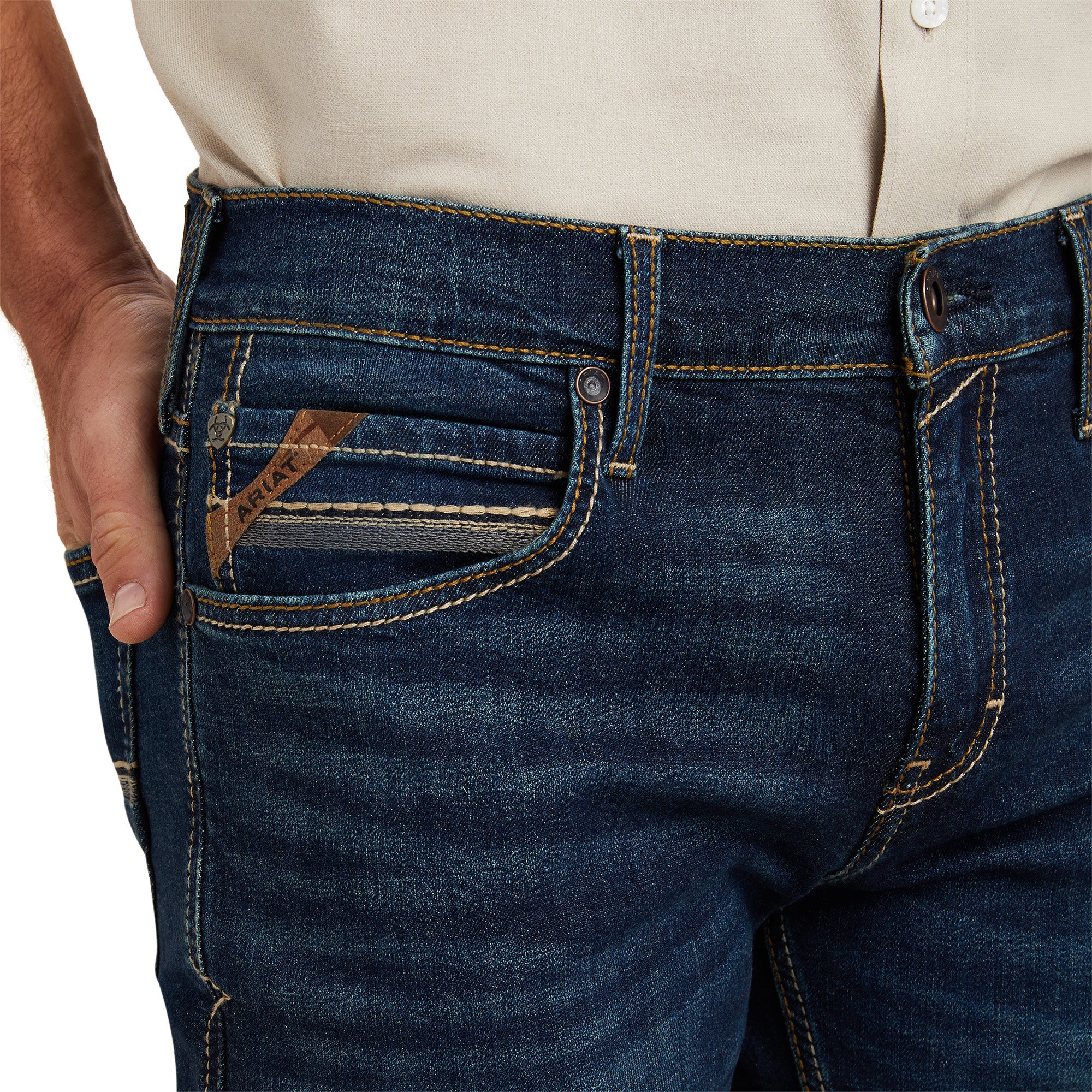 Ariat Men M8 TekStretch Brawley Modern 10041091 Jeans