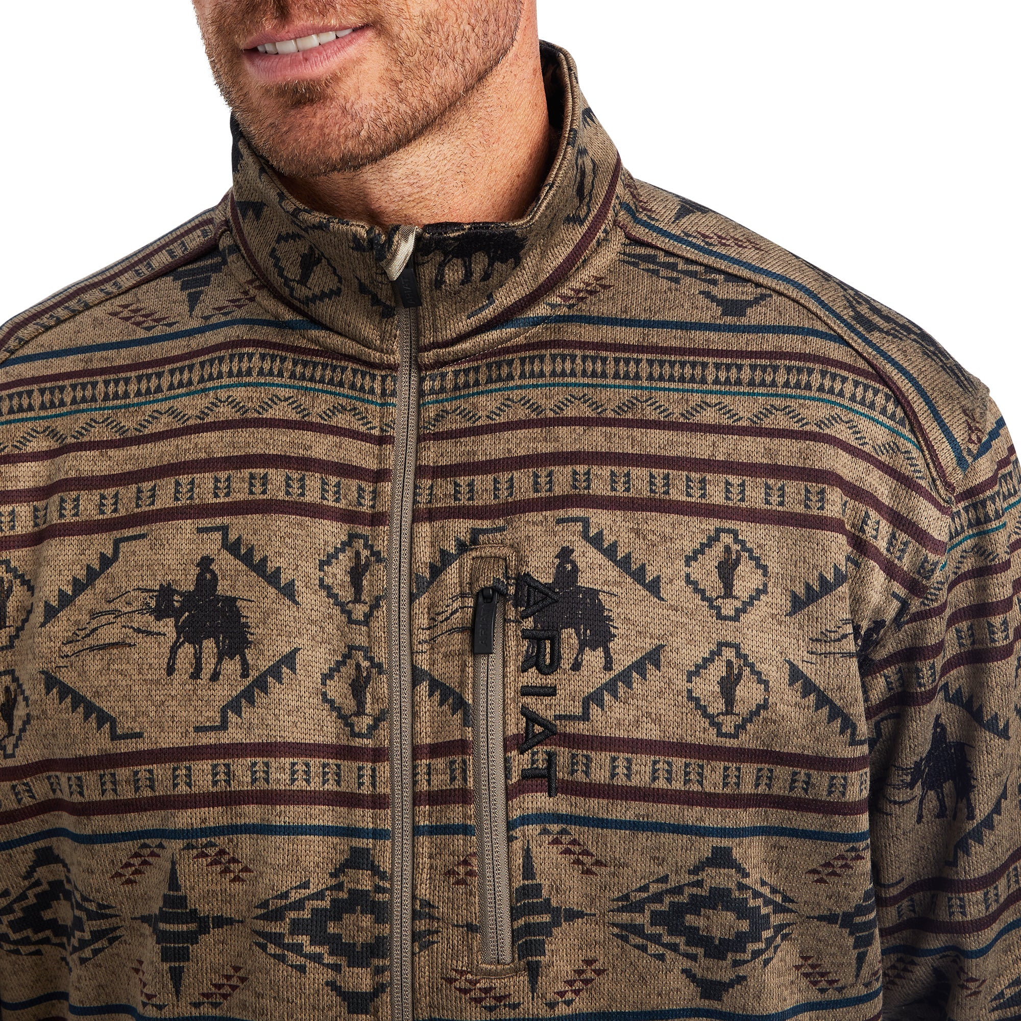 Ariat Men Brindlewood Southwest Caldwell 10041525 Jacket