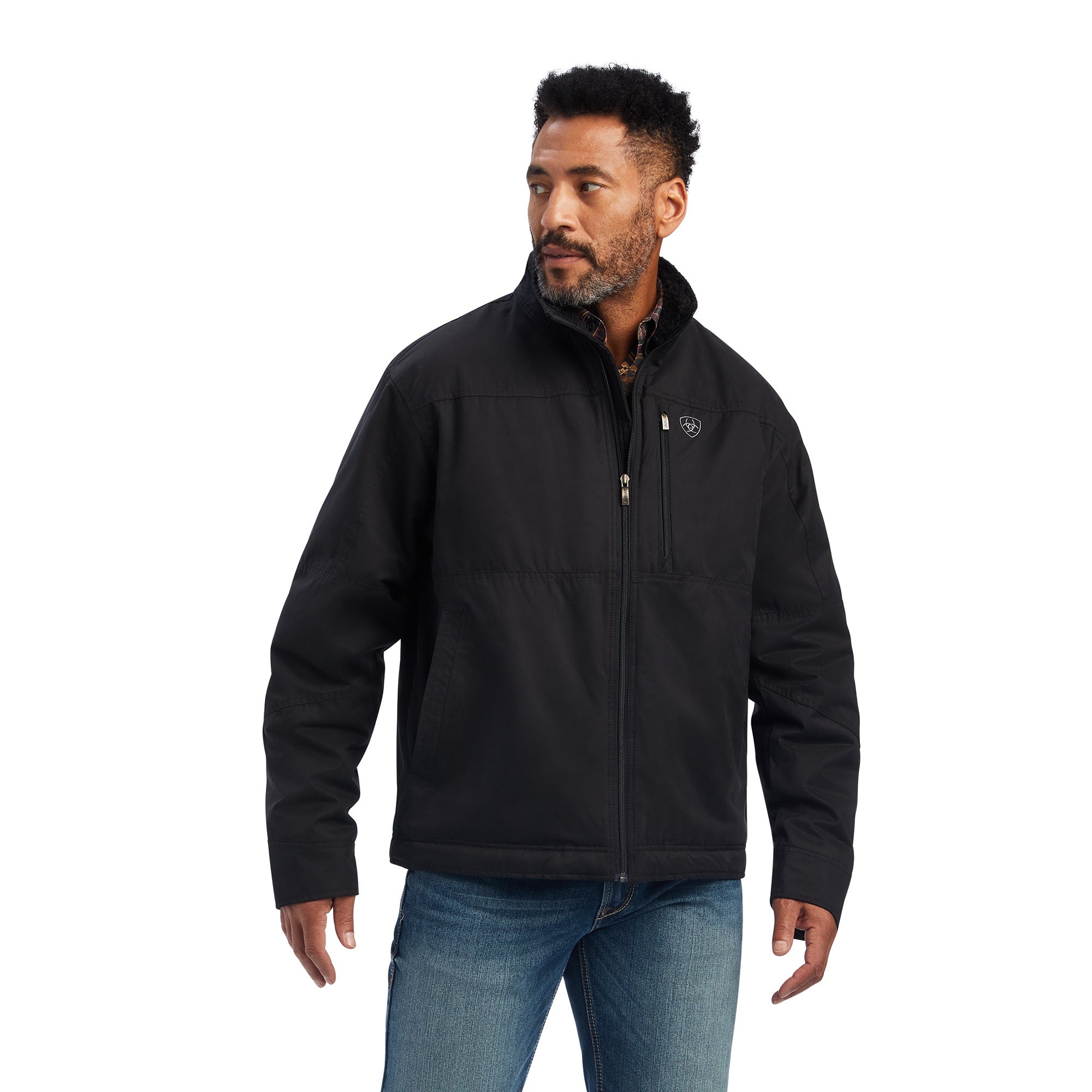 Ariat Men Phantom Grizzly Canvas 10041631 Jacket