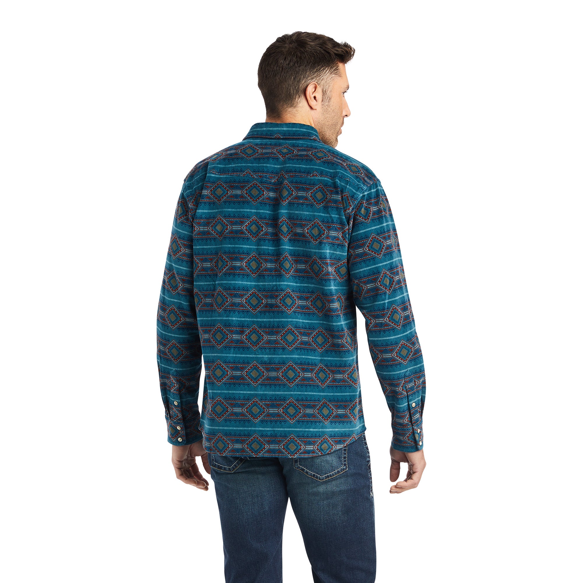 Ariat MN Sylvan Teal Shirt 10041778