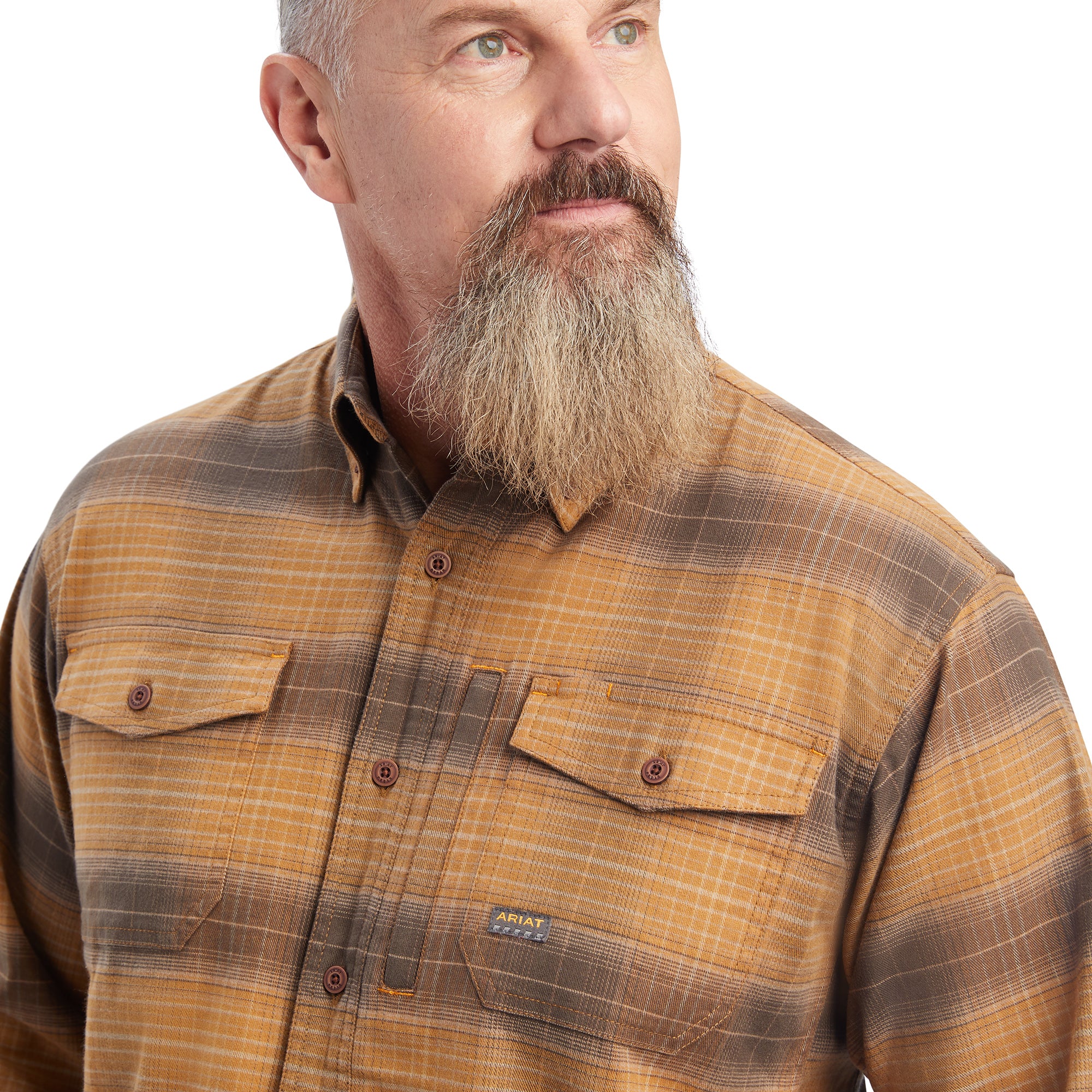 Ariat Men Rebar Plaid Work 10041544 Jacket