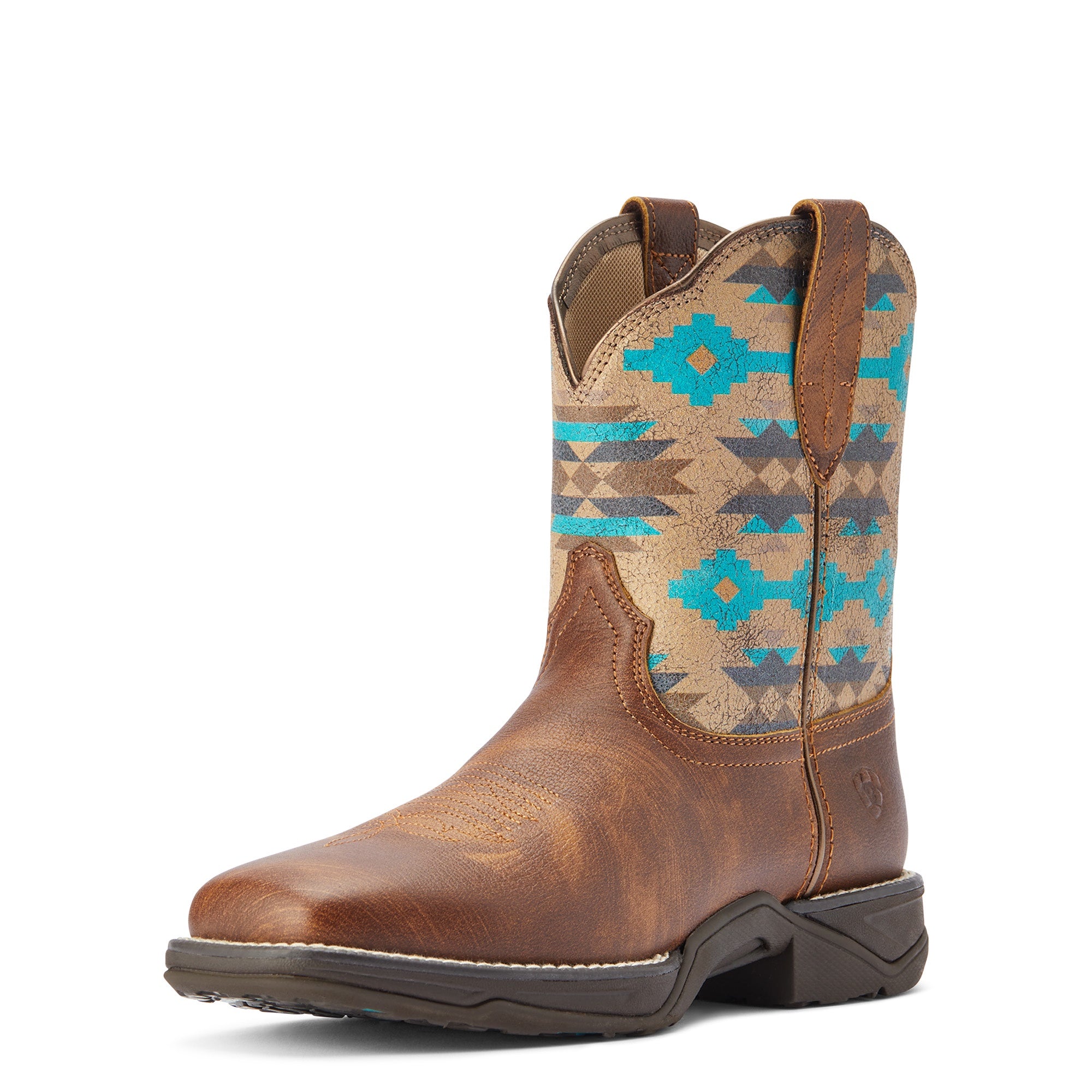 Ariat Women Anthem Shortie Savanna Western Boot 10042576