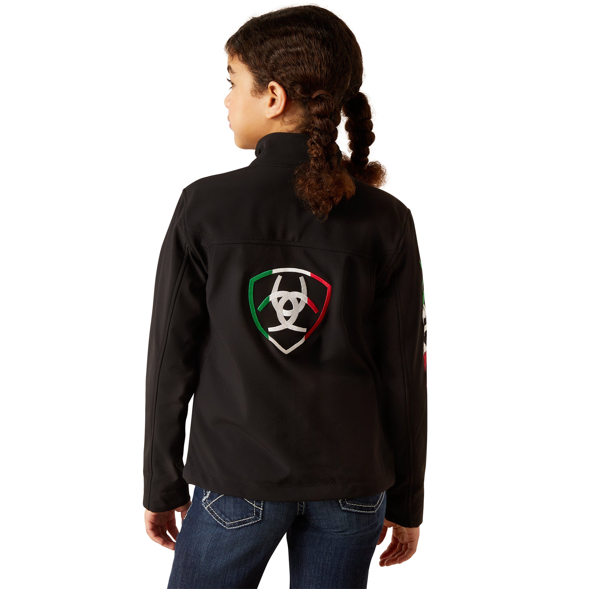 Ariat Kids New Mexico Softshell Brand Black 10043053 Jacket