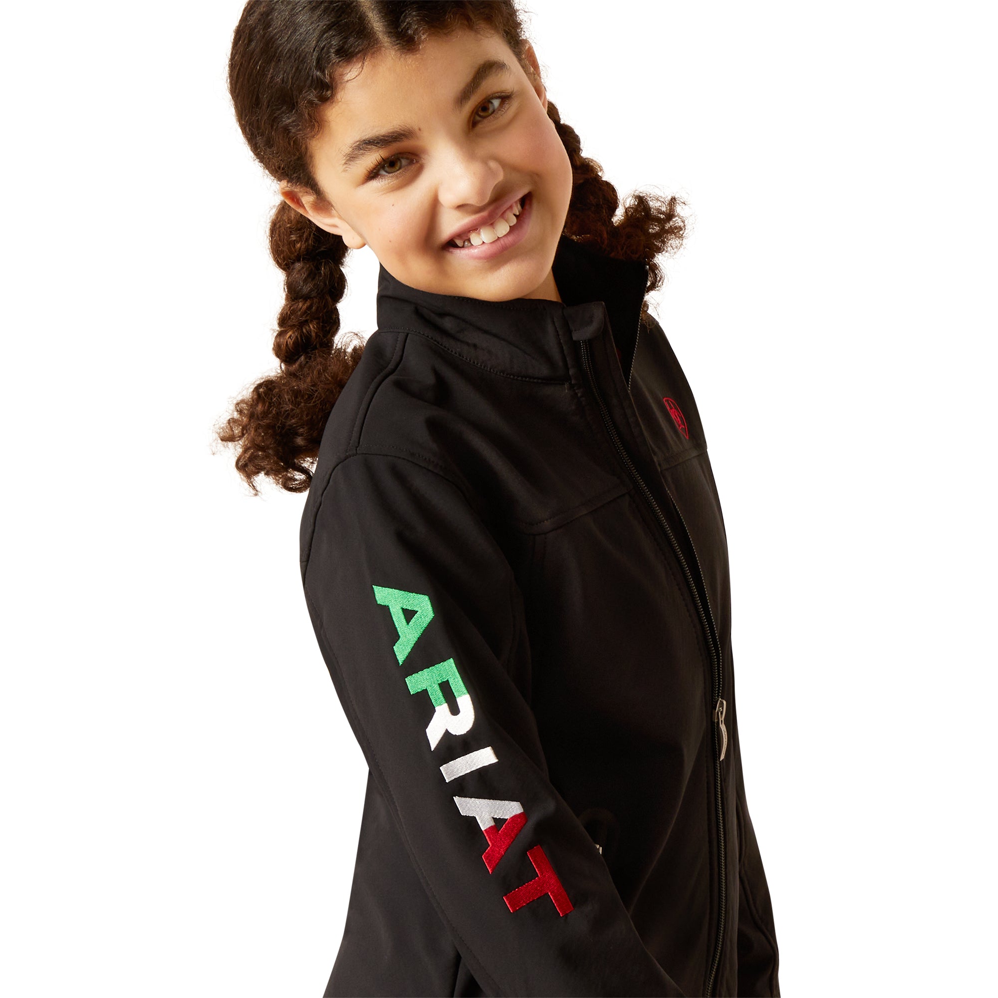 Ariat Kids New Mexico Softshell Brand Black 10043053 Jacket