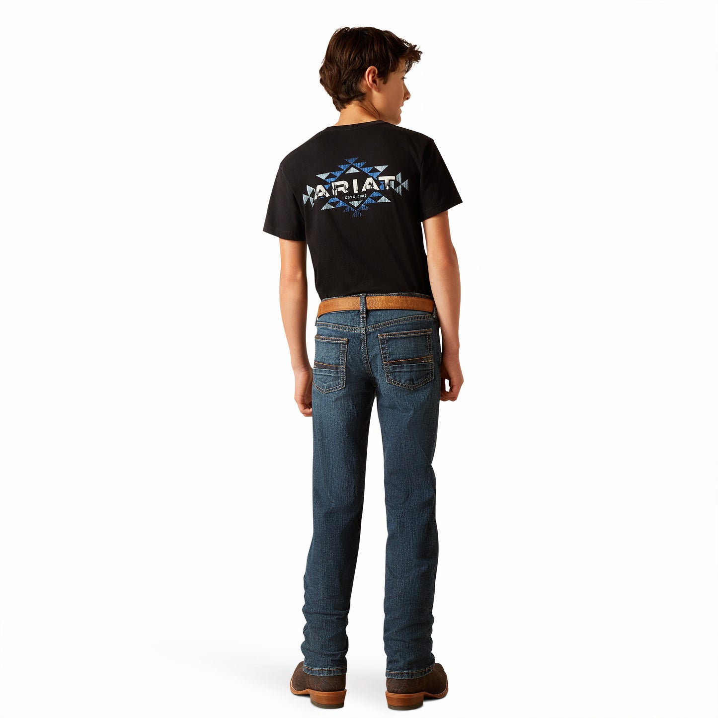 Ariat Boys B5 Slim Stretch Dustin Straight