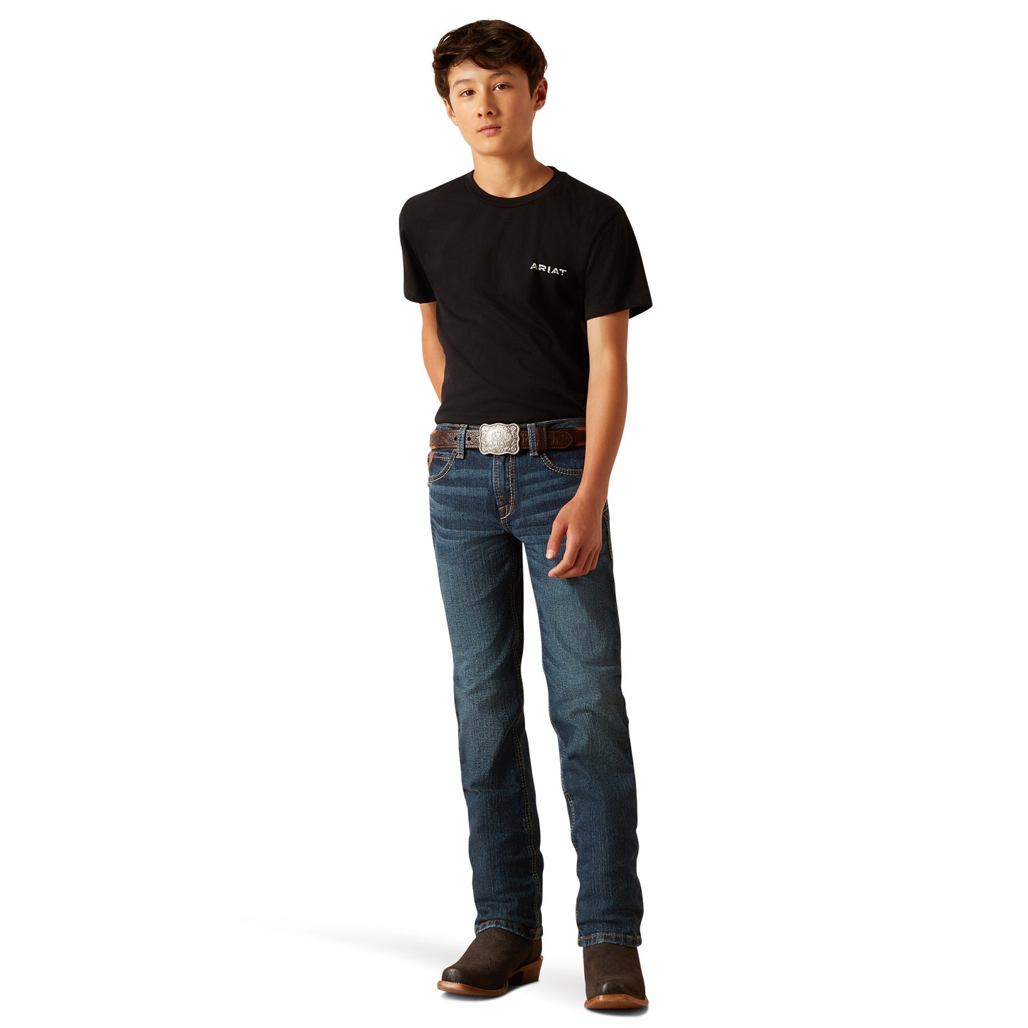 Ariat Boys B5 Slim Stretch Dustin Straight