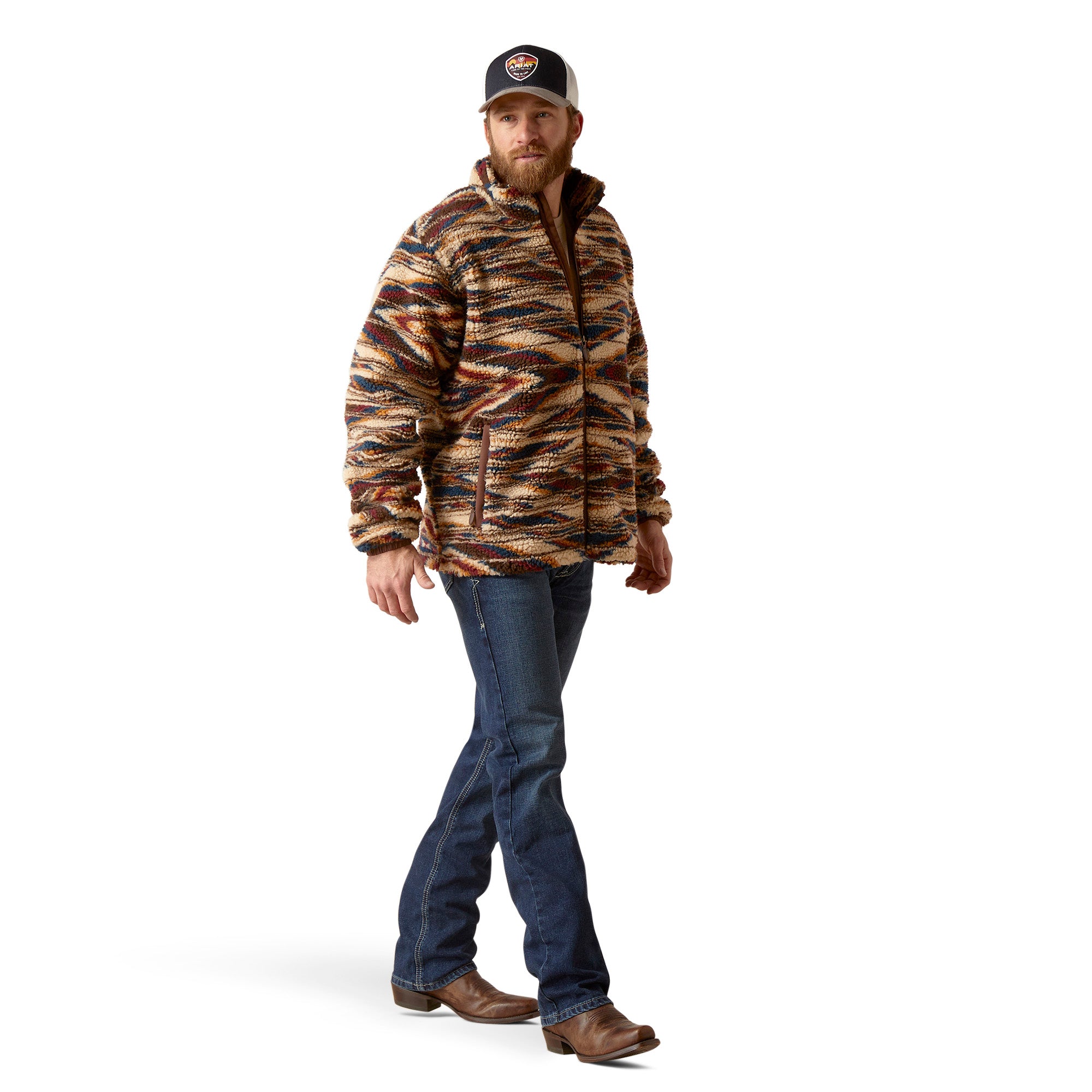 Ariat Men Fleece Chimayo Chimayo Saltillo 10046021 Jacket