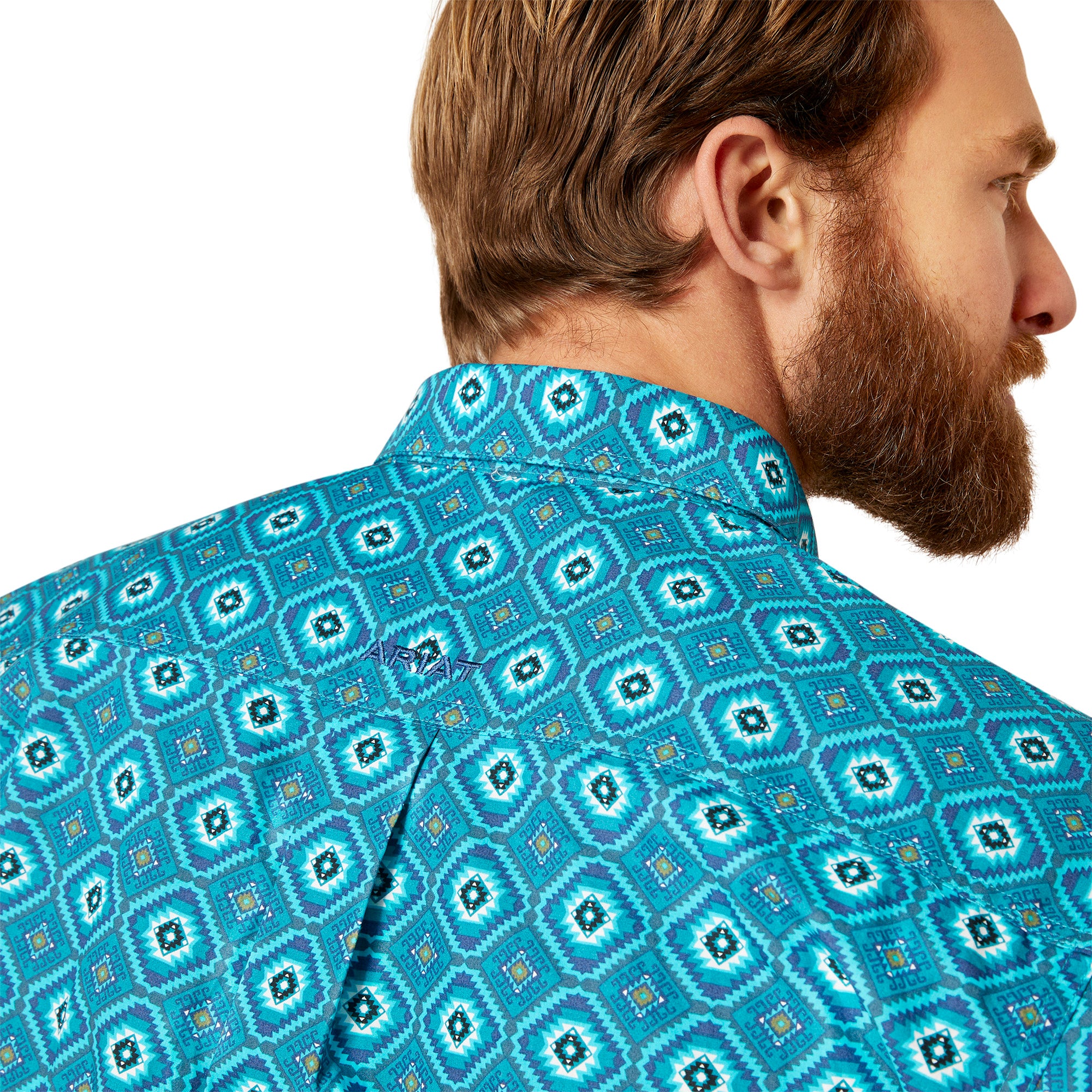 Ariat MN Lanai Turquoise Shirt 10046194