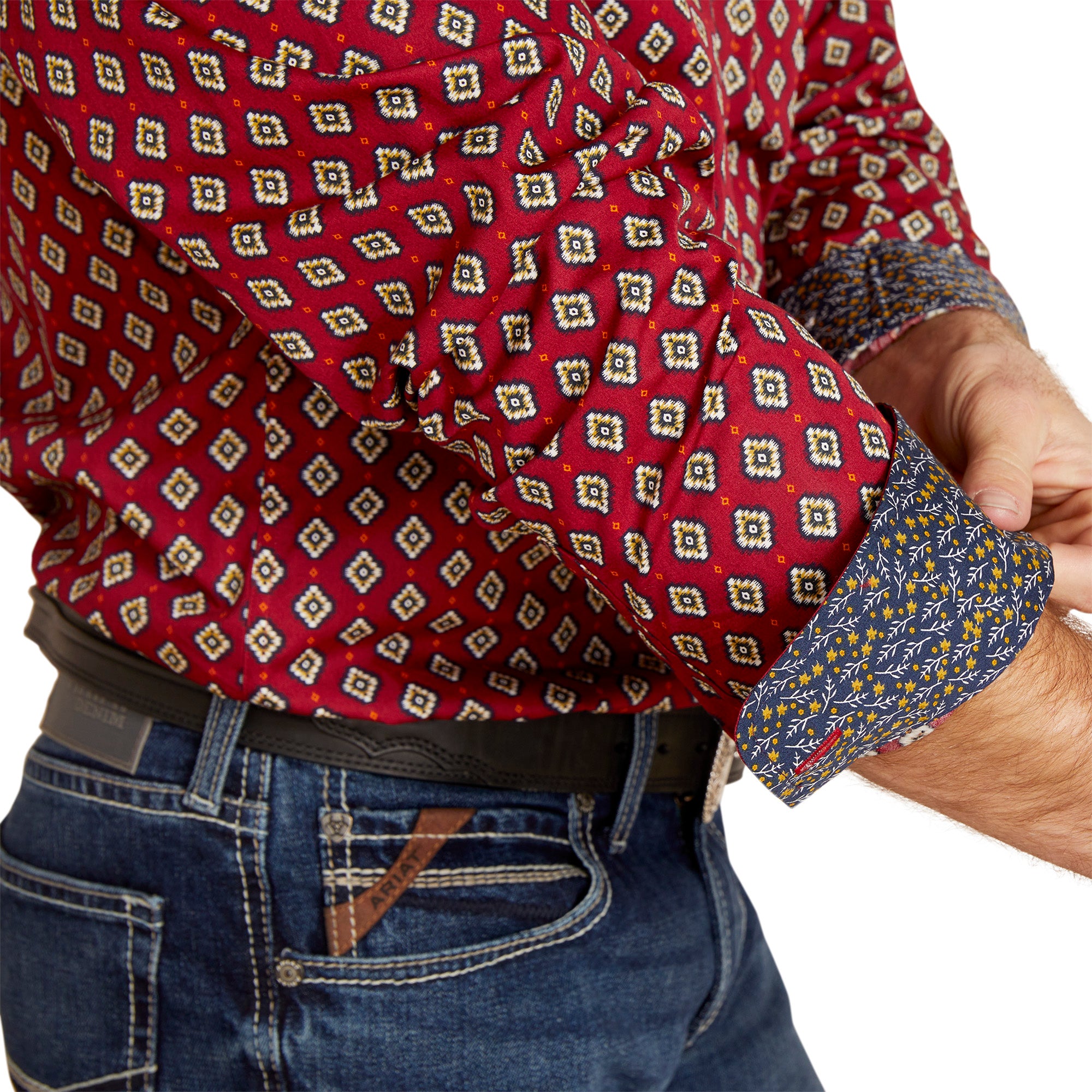 Ariat MN Biking Red Shirt 10046207