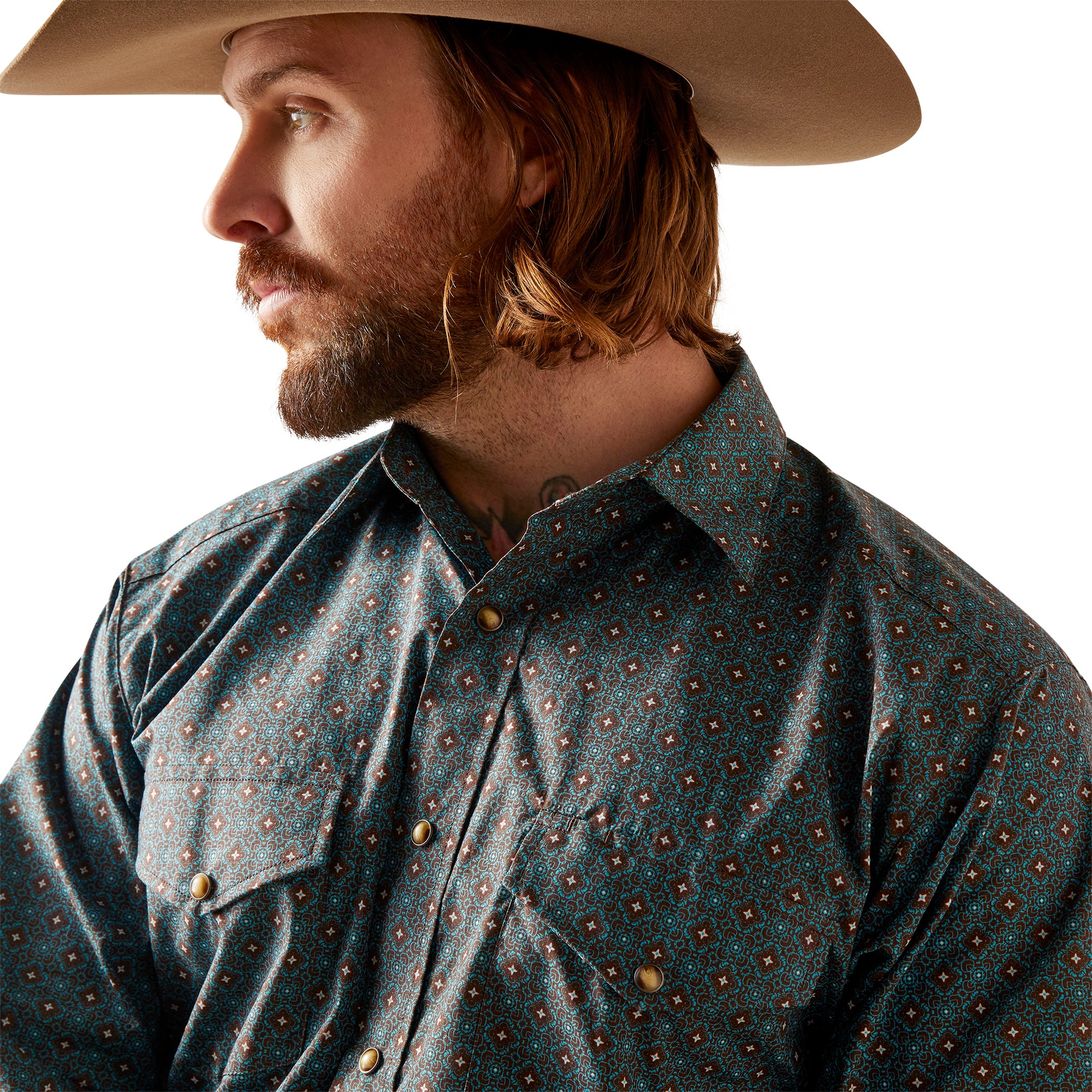 Ariat MN Bitter Chocolate Shirt 10046226