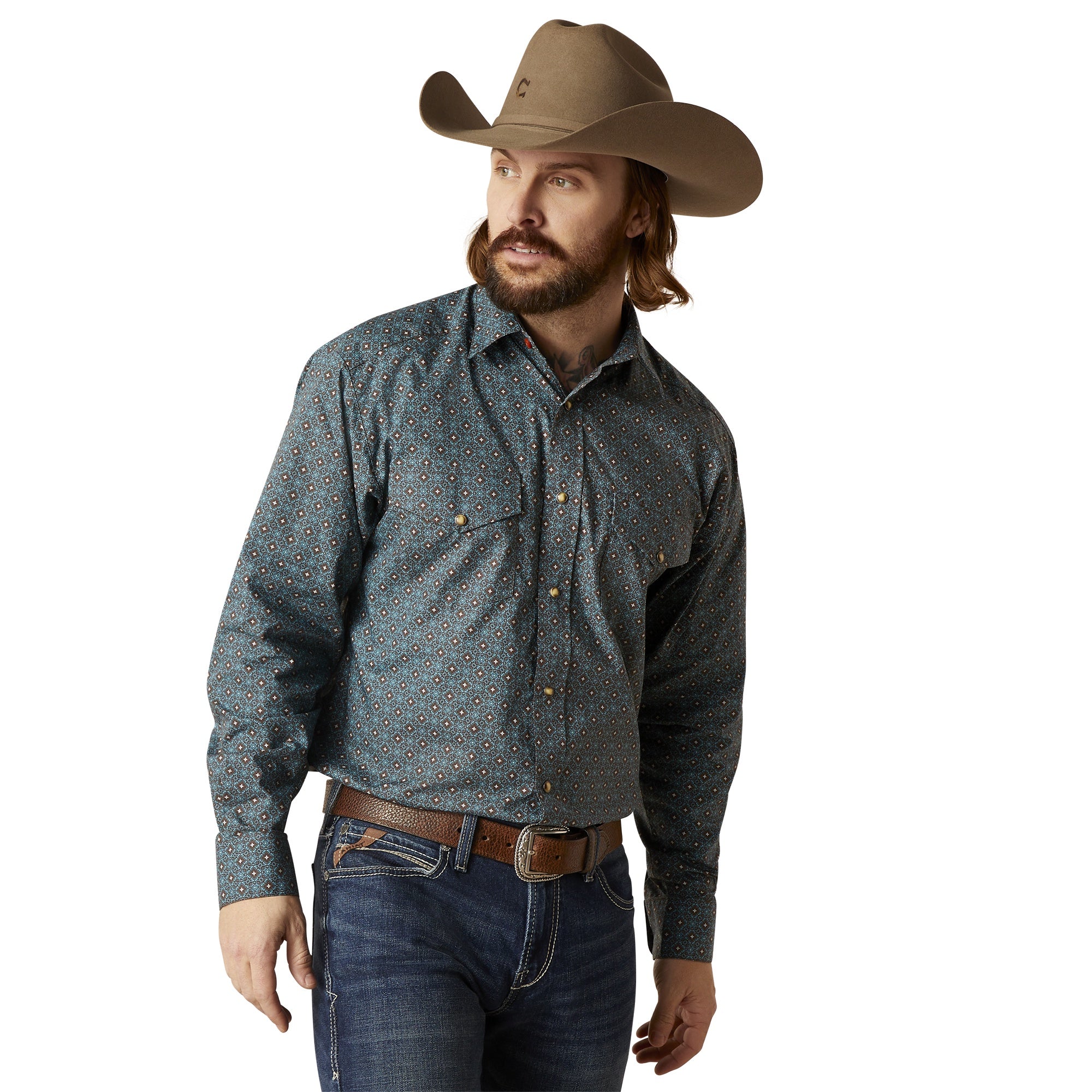 Ariat MN Bitter Chocolate Shirt 10046226