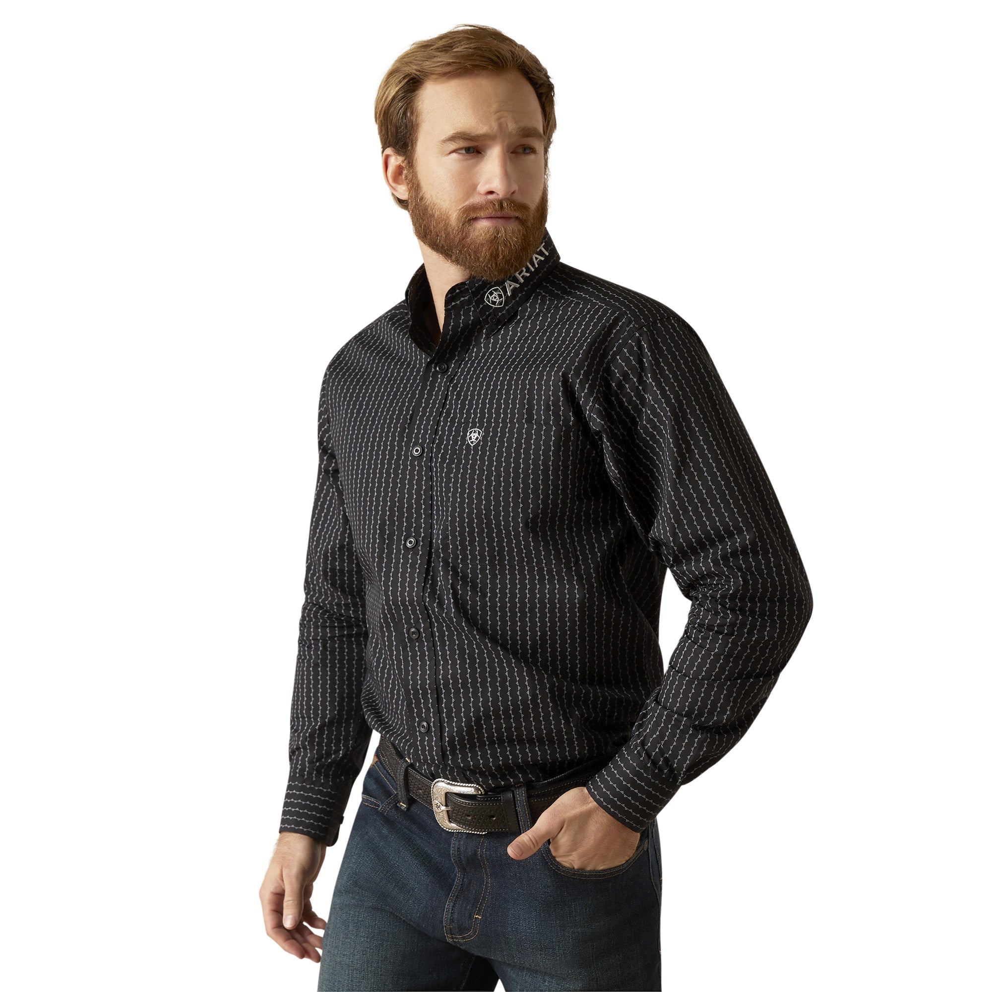 Ariat MN Black Shirt 10046287