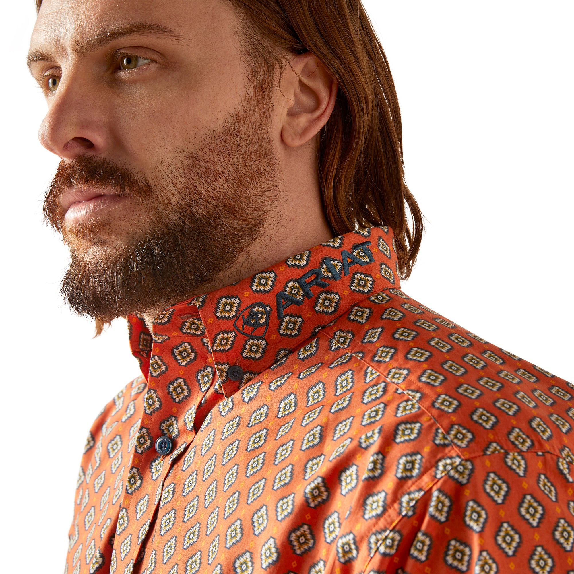 Ariat MN Orange Shirt 10046326