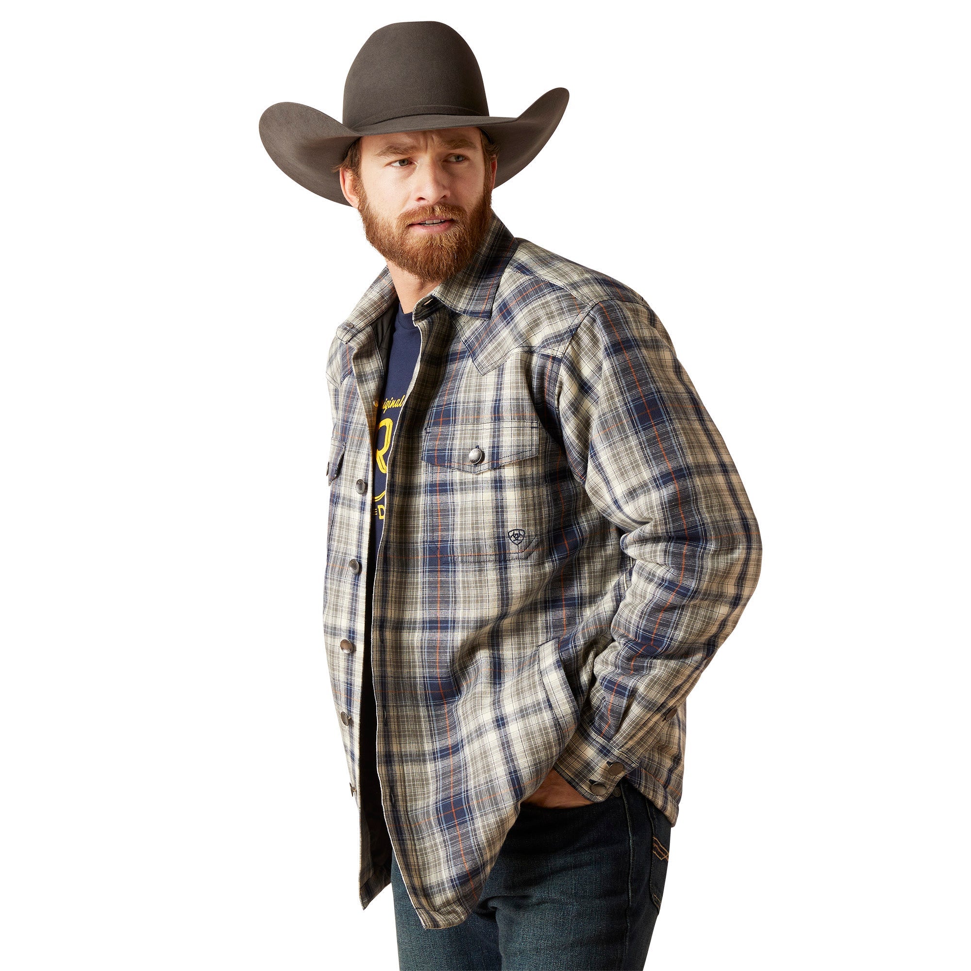 ARIAT MEN HOOVER SHIRT JACKET 10046389