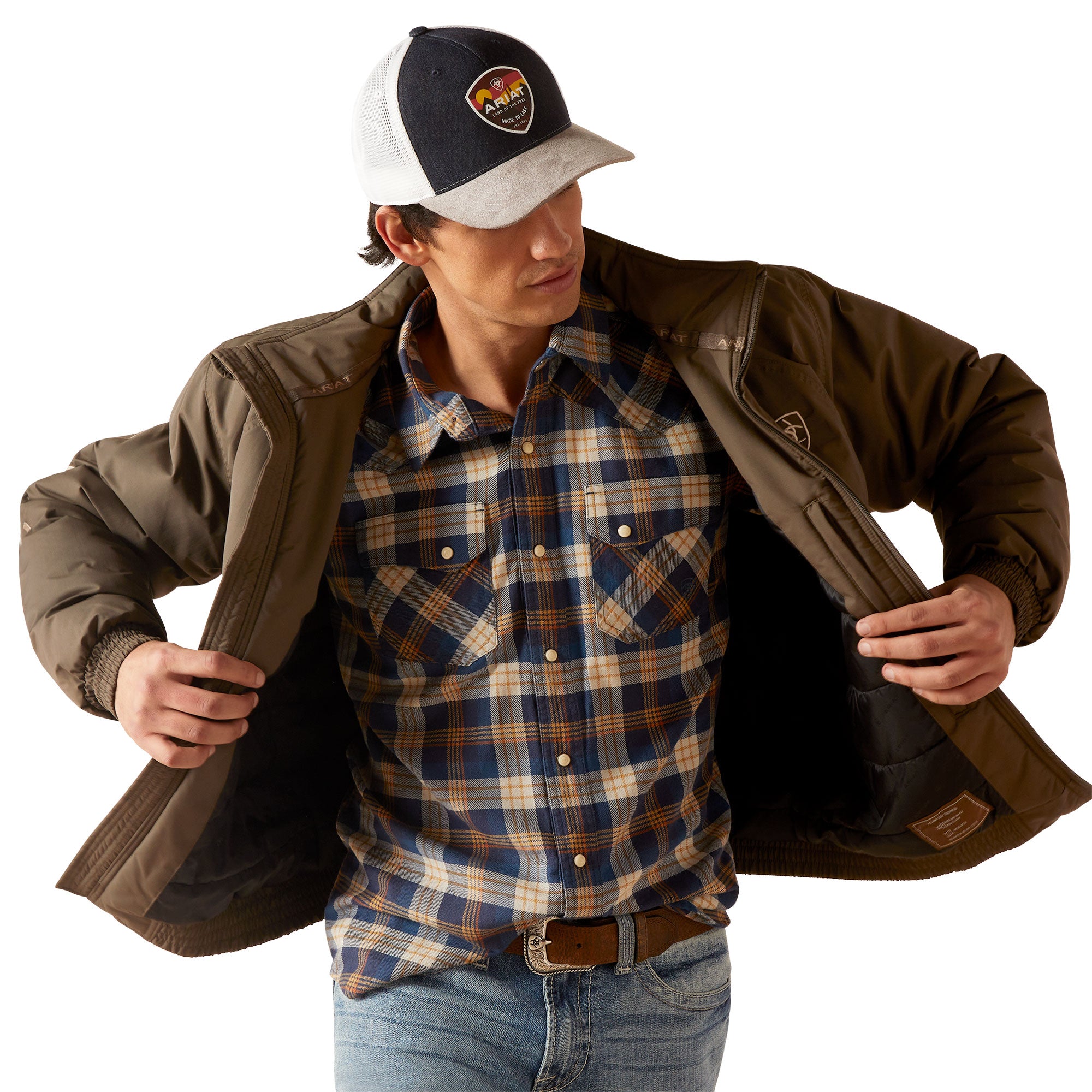 Ariat Men Insulated Banyan Bark 10046710 Jacket