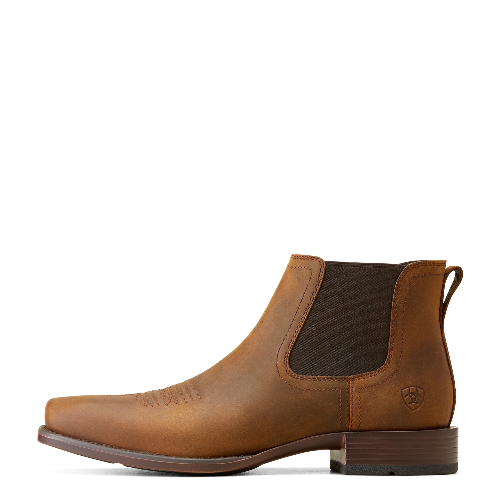 Ariat MN Booker Ultra Square Toe Western Ankle Boot 10046985