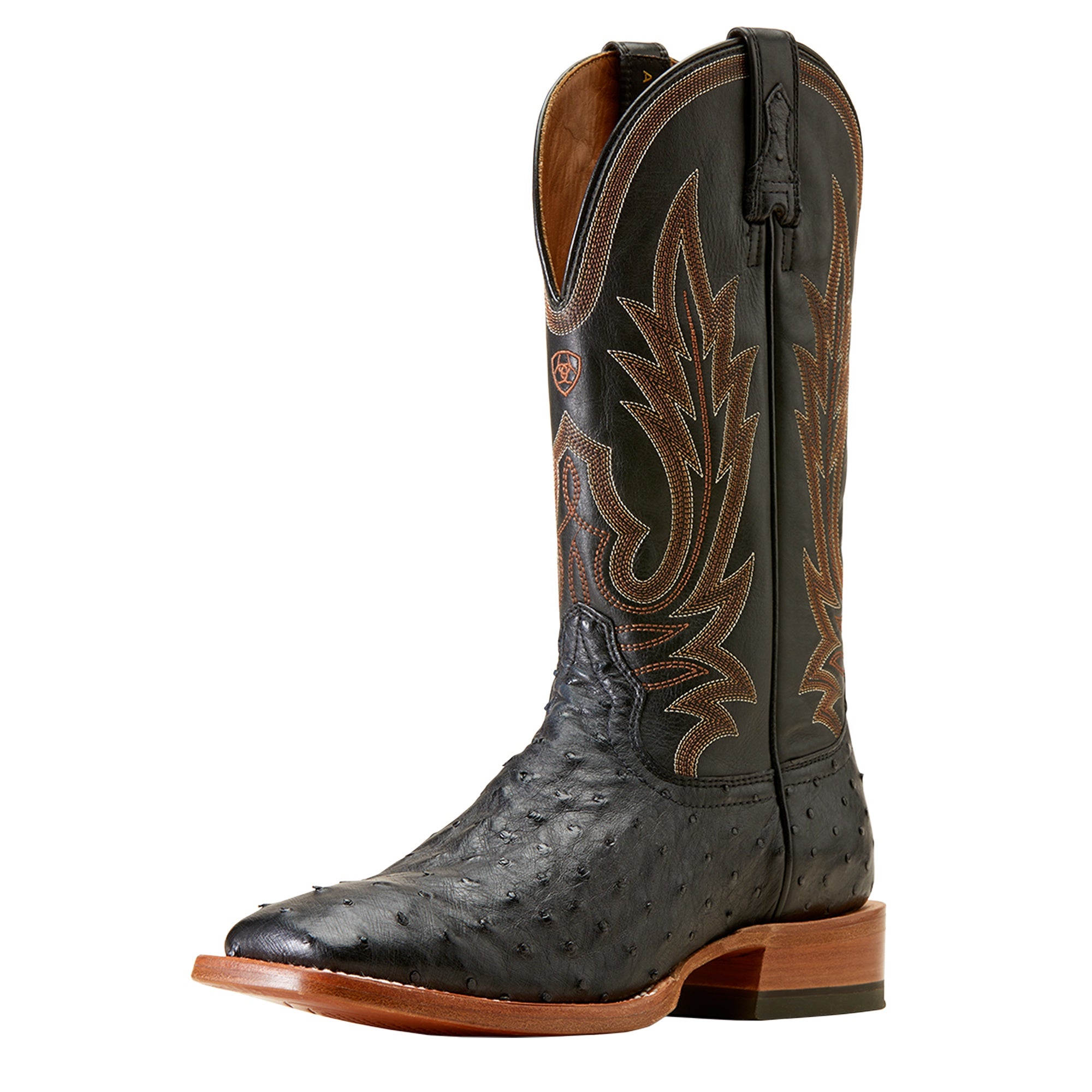 Ariat Men Ostrich Showboat Cowboy Boot 10047084