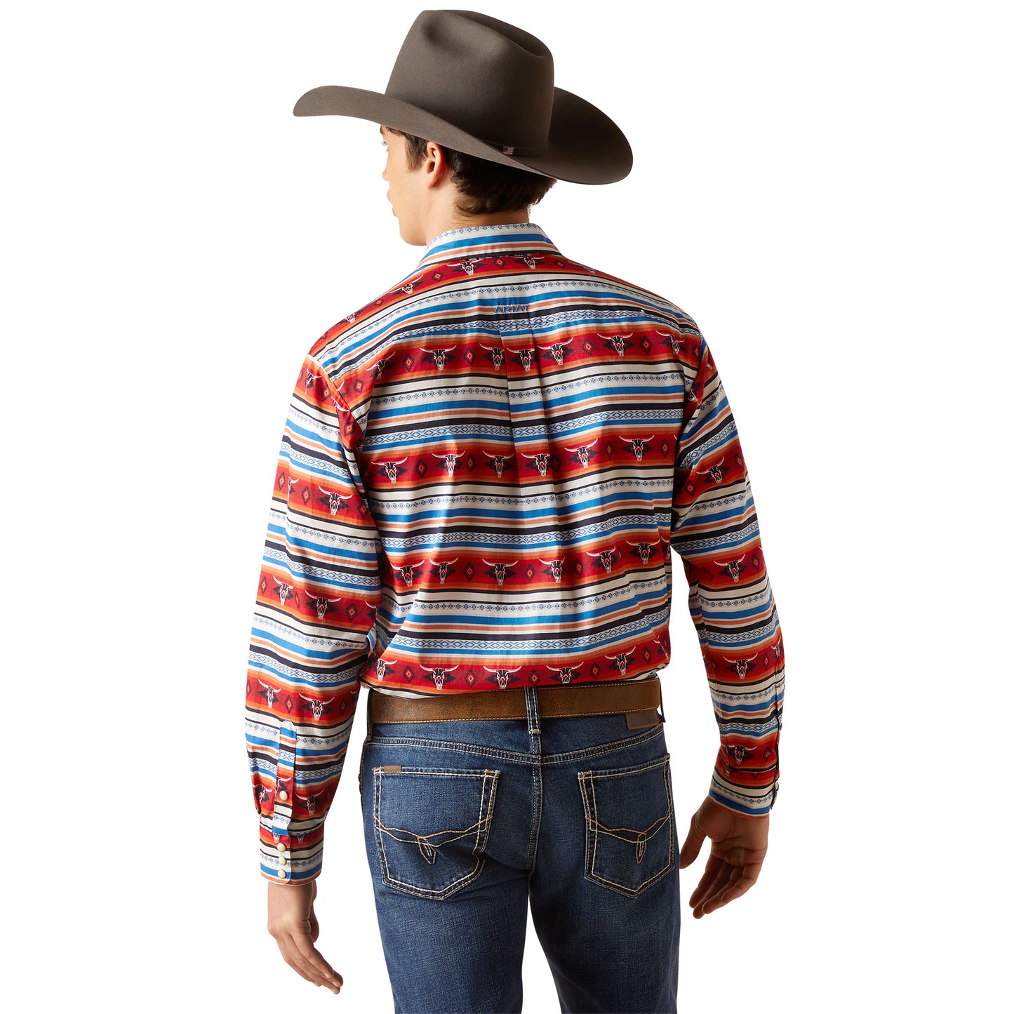 Ariat Men's Pratt Classic Fit Sandshell Button Down Western Shirt