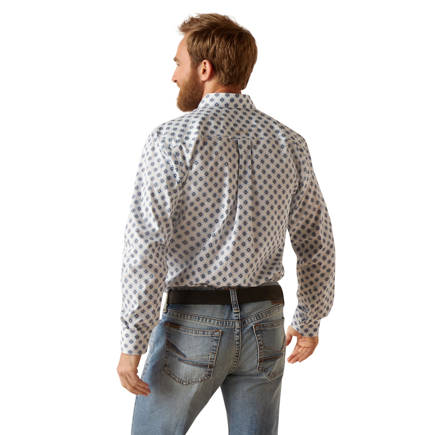 Ariat Men's Wrinkle Free Kobe Fitted Shirt