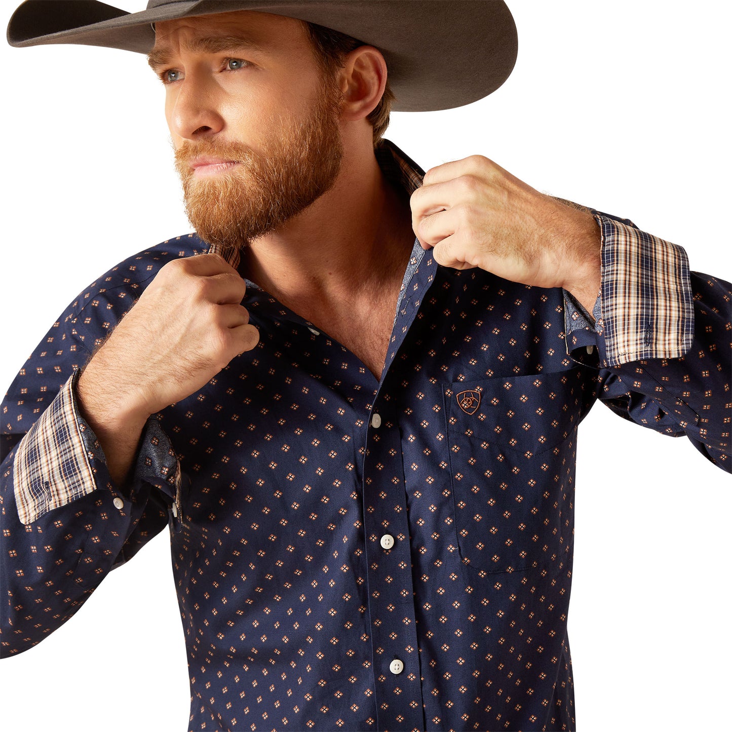 Ariat Men's Wrinkle Free Kaiser Classic Fit Shirt