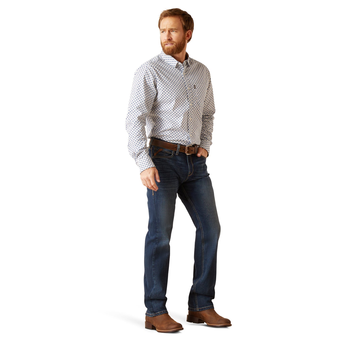Ariat Men's M8 Modern Stretch Art Slim