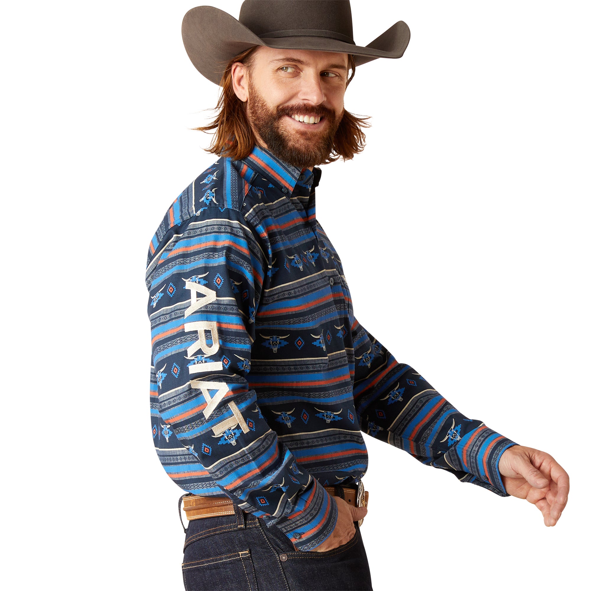 Ariat MN Blue Shirt 10047348