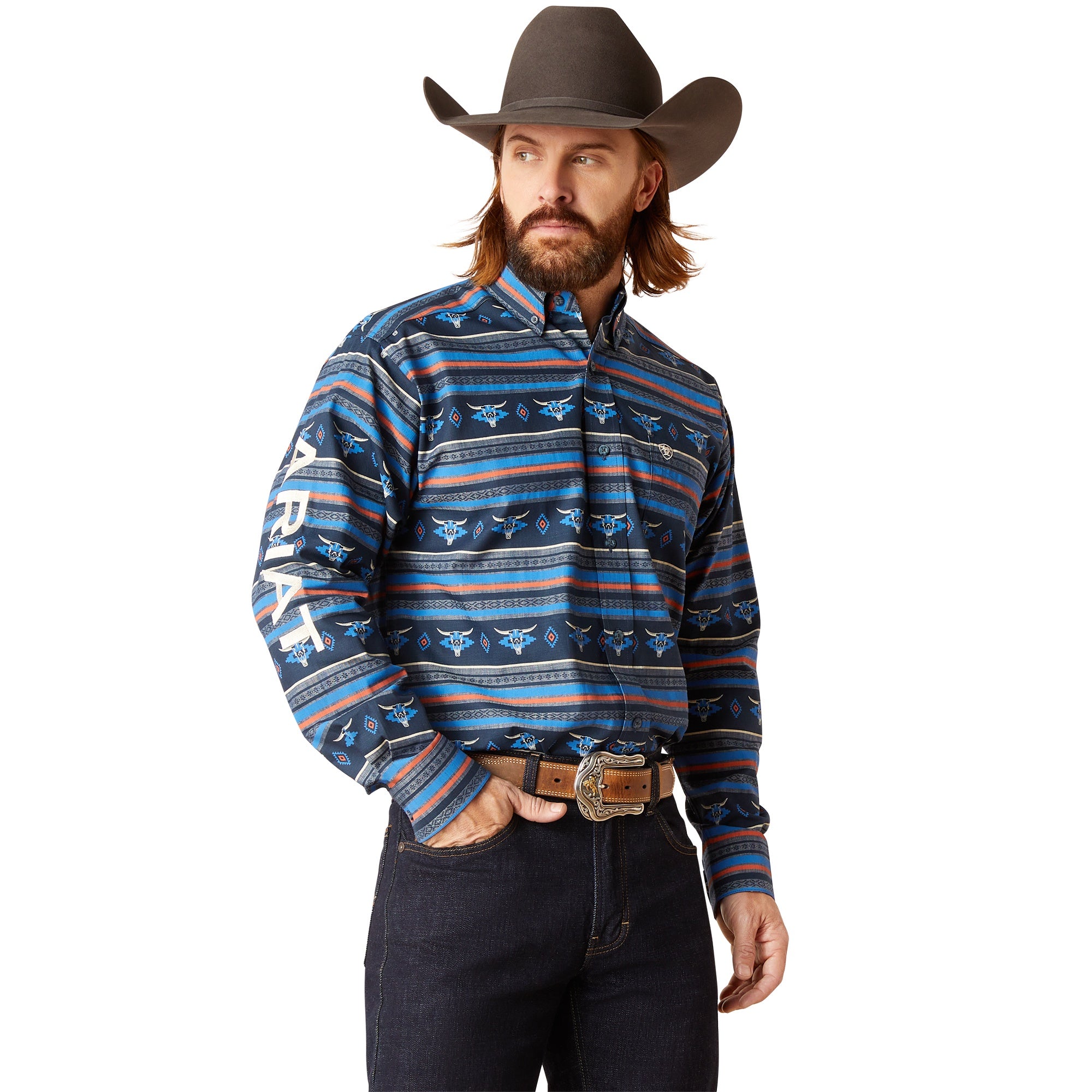 Ariat MN Blue Shirt 10047348