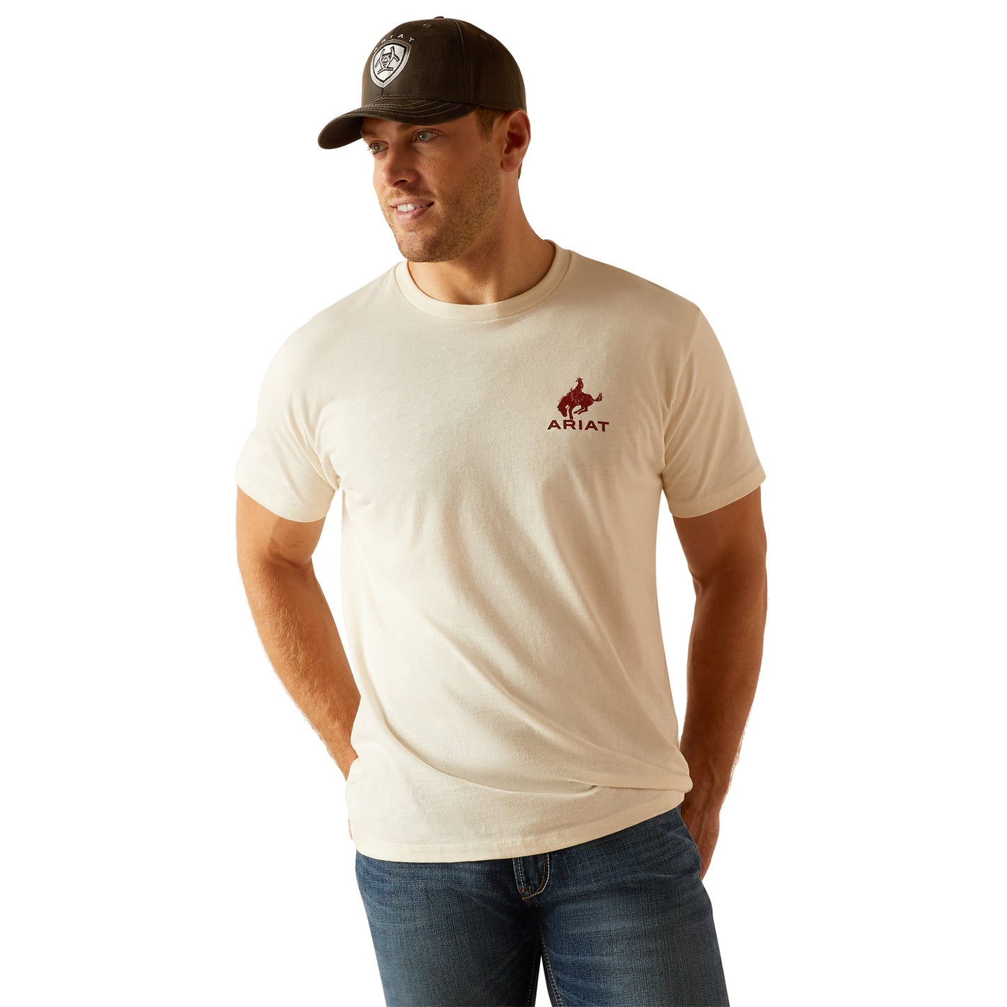 Ariat Men's Bronco Flag T-Shirt