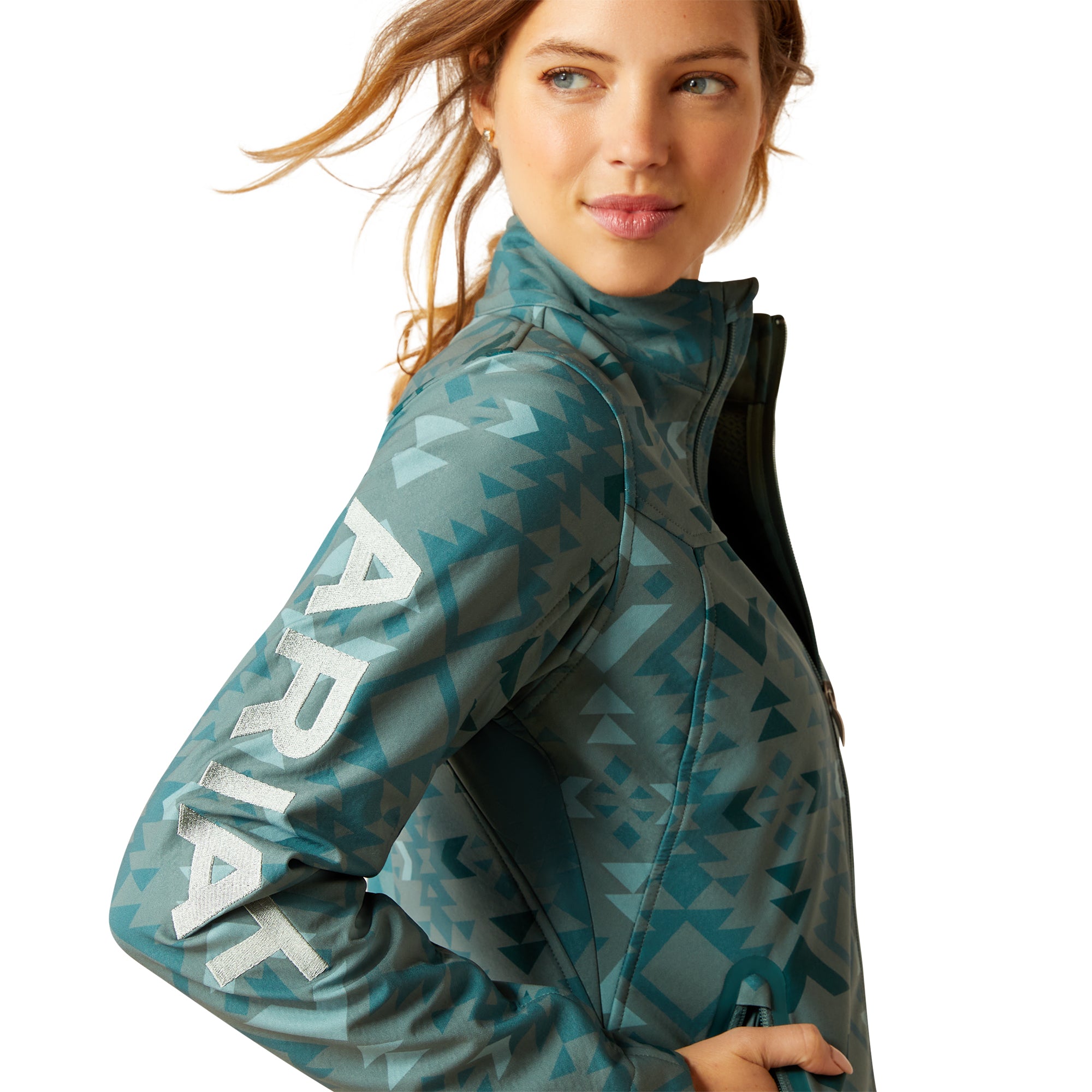 Ariat Women Softshell Teal Pinewood 10046488 Jacket