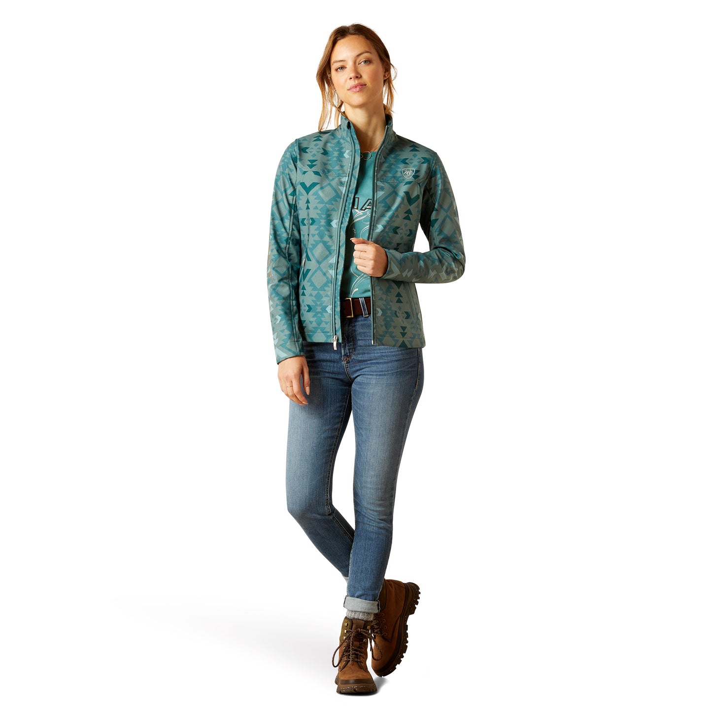 Ariat Women's New Team Softshell Print Jacket