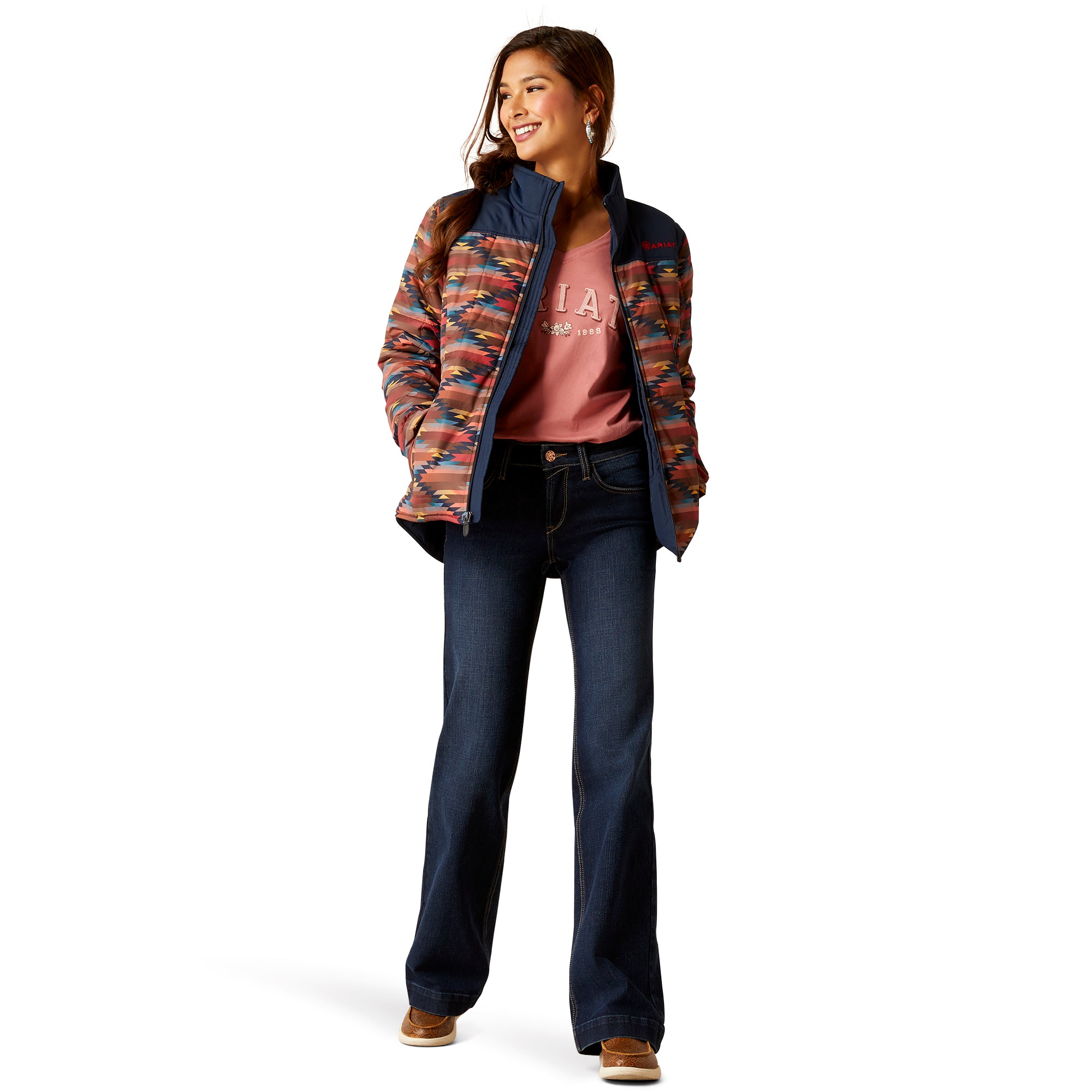 Ariat Women Crius Insulated Mirage Print 10046682 Jacket