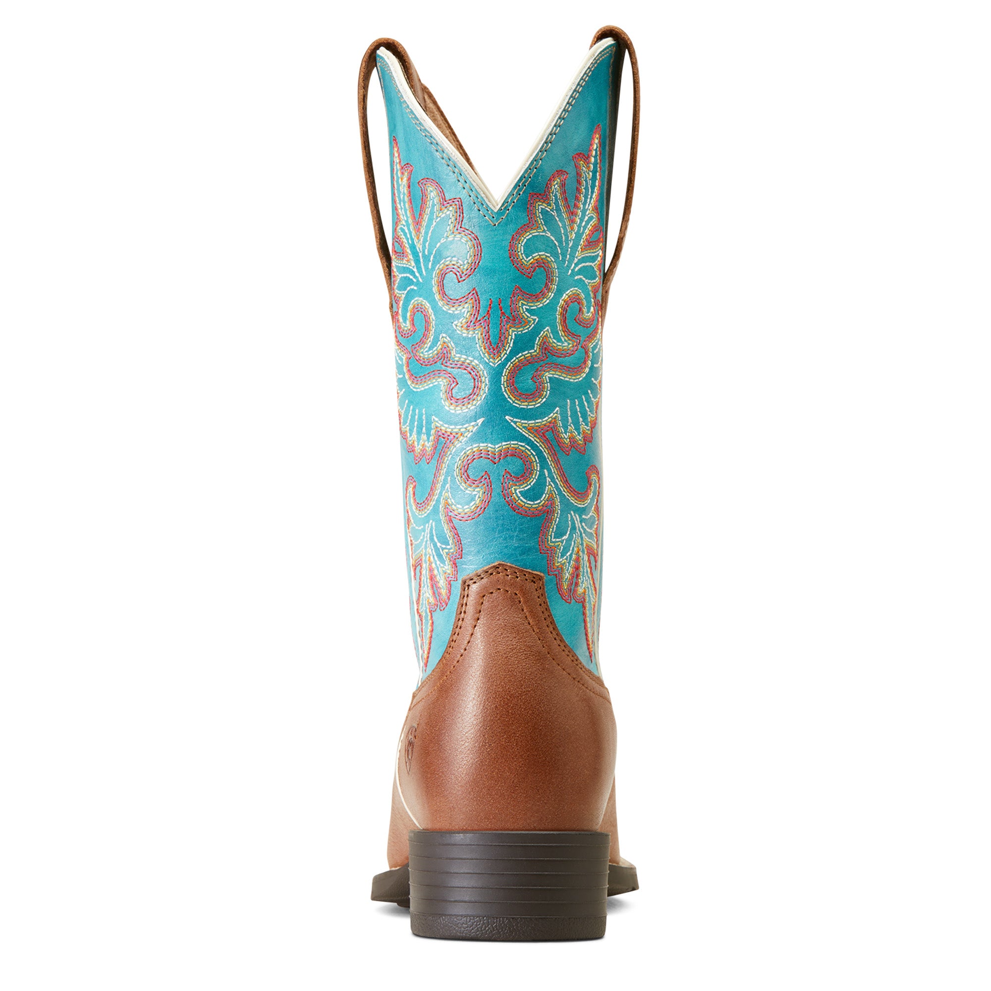 Ariat WMN Round Up Wide Square Toe StretchFit Western Boot 10047038