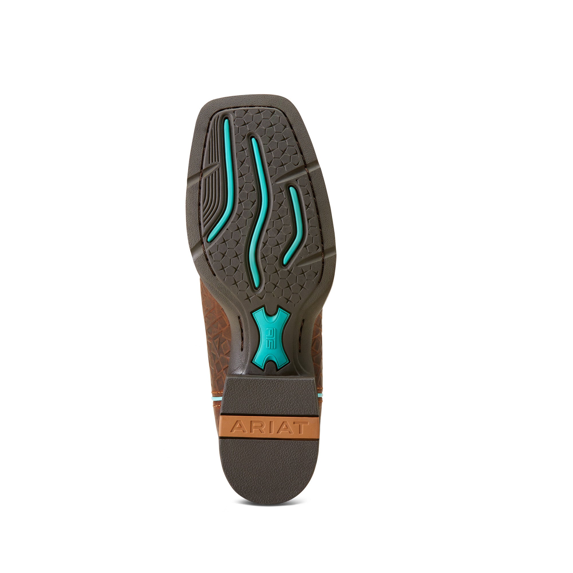 Ariat WMN Round Up Wide Square Toe StretchFit Western Boot 10047039