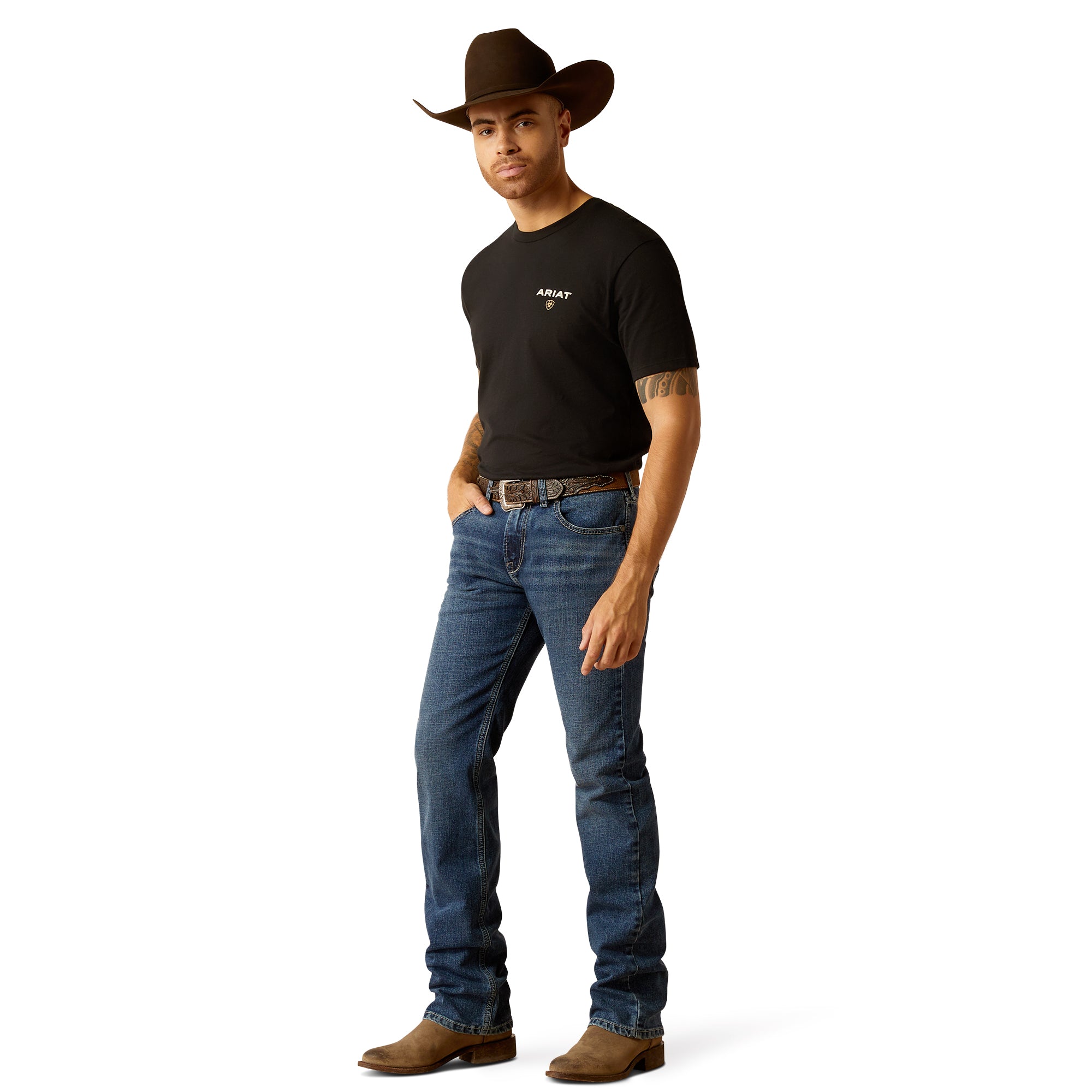 Ariat Men M7 Slim Scout Straight Roan 10051871 Jeans