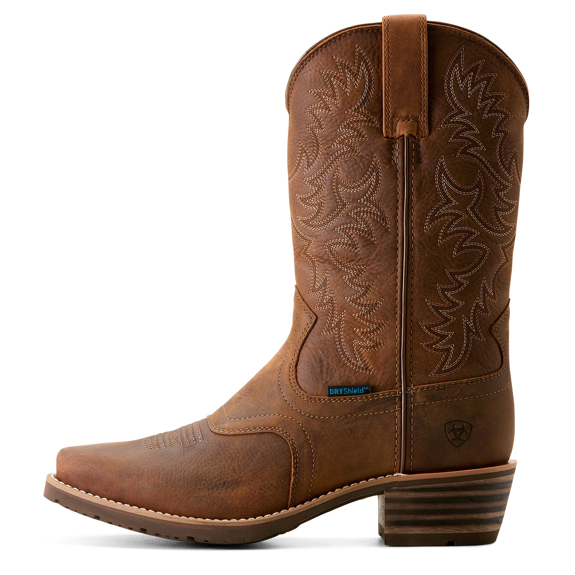 Ariat MN Hybrid Roughstock Square Toe Waterproof Cowboy Boot 10053577