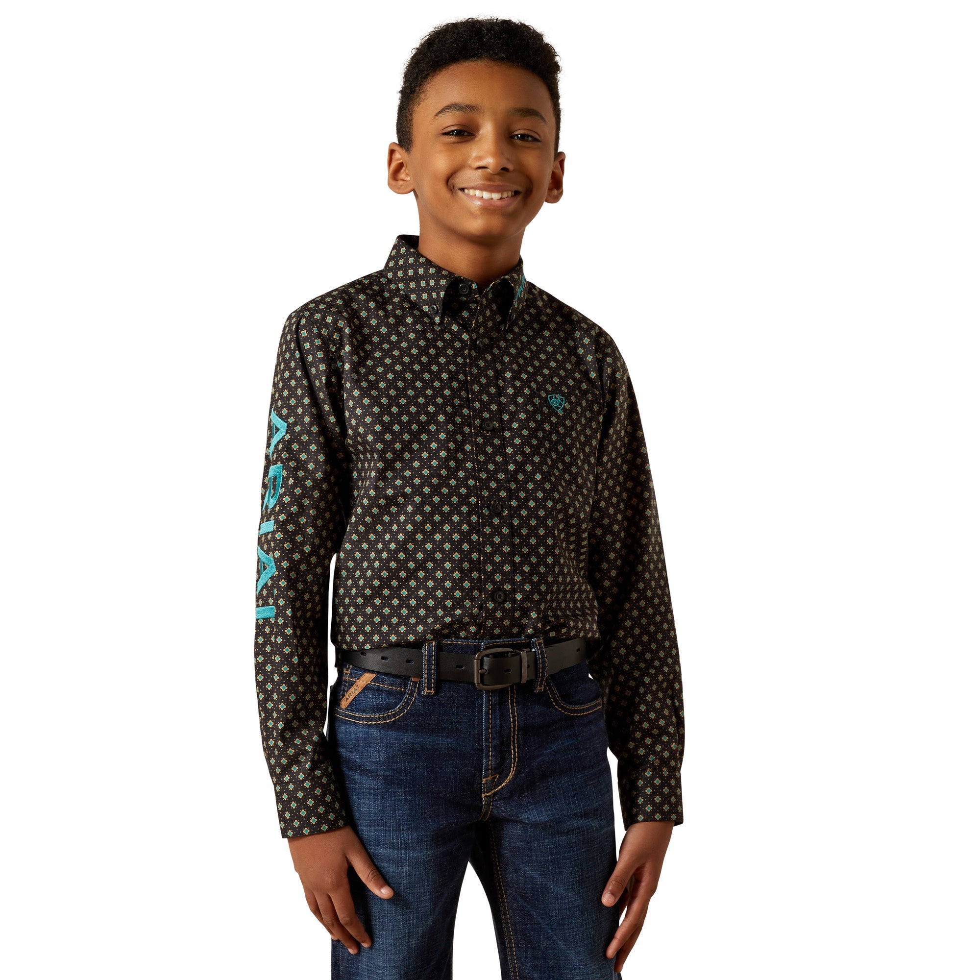 Ariat Boys Team Philbert 10062397 Classic Fit Shirt