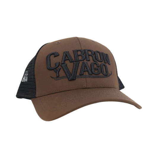 El Viejon Flat Cap: Cabron y Vago