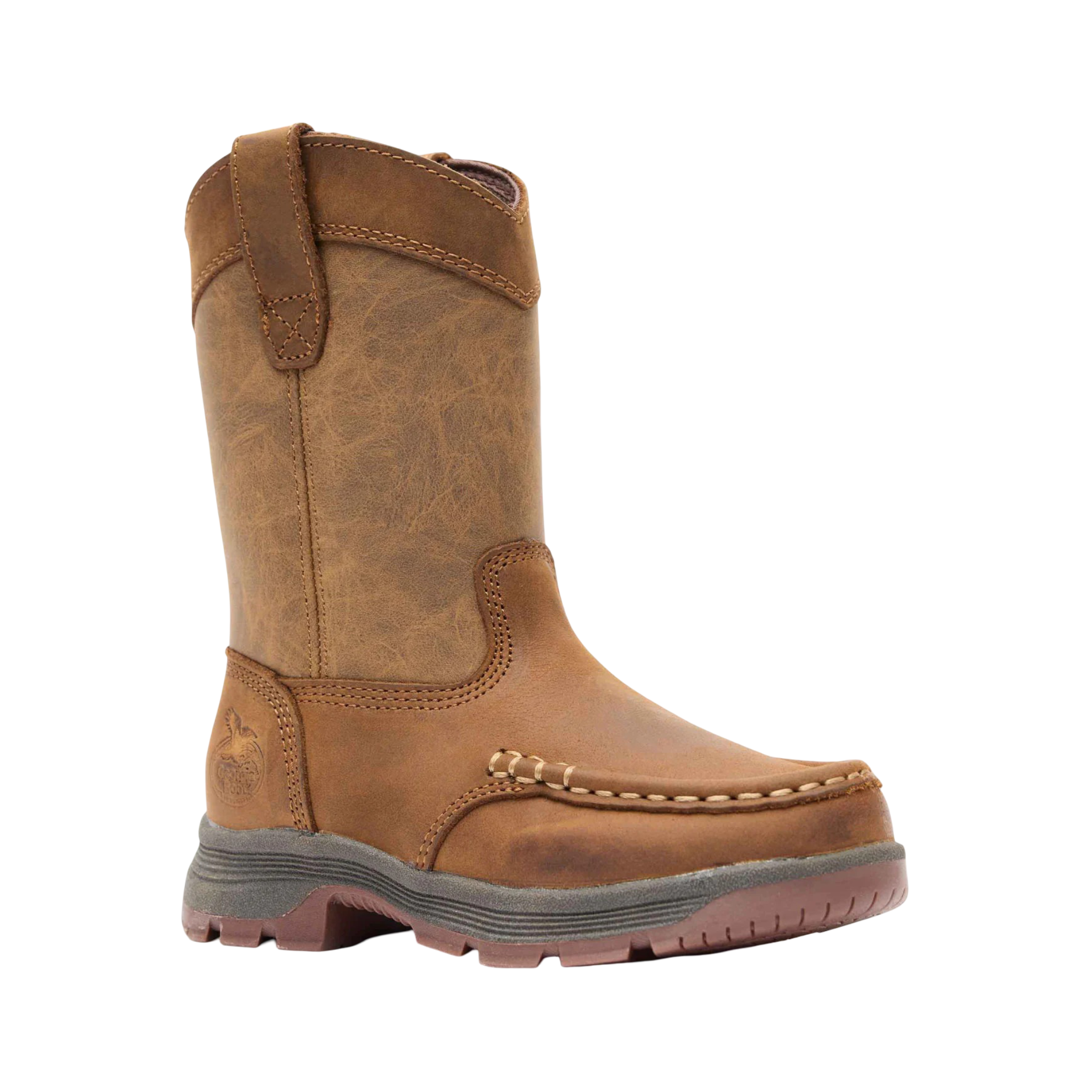 Georgia Kid BRN 8" Lstylebrown Boot GB00705C
